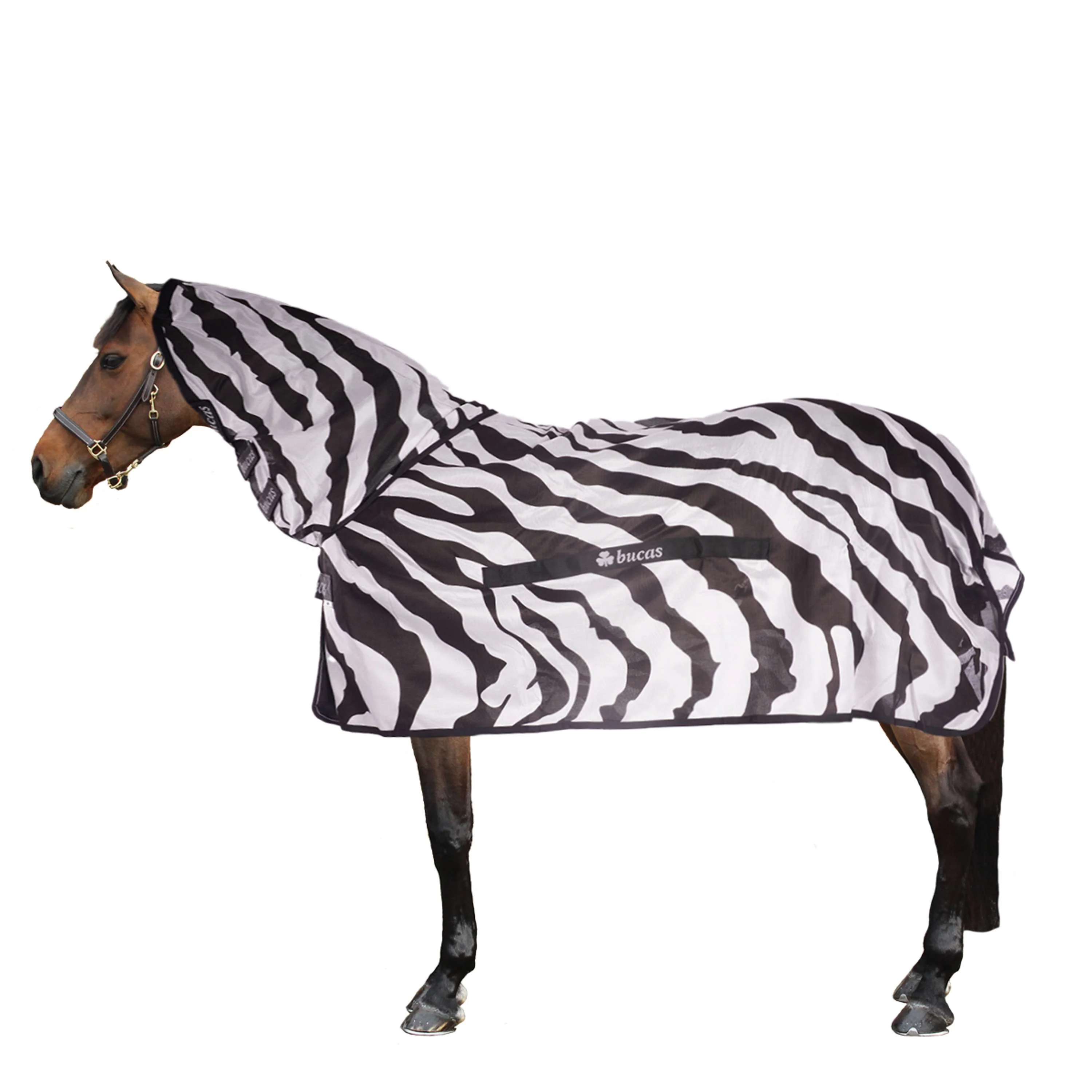 Bucas Buzz-Off Full Neck Zebra - Image 2