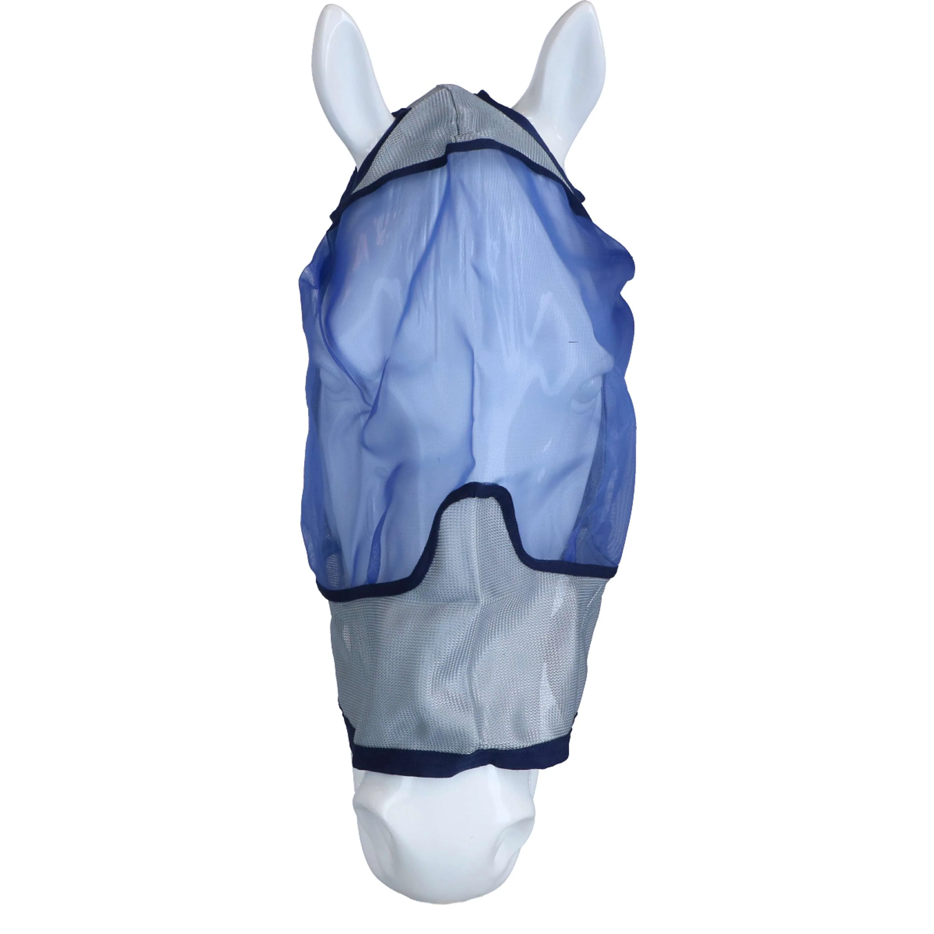 Bucas Buzz-Off Masque Anti-Mouches Delux Bleu - Image 3
