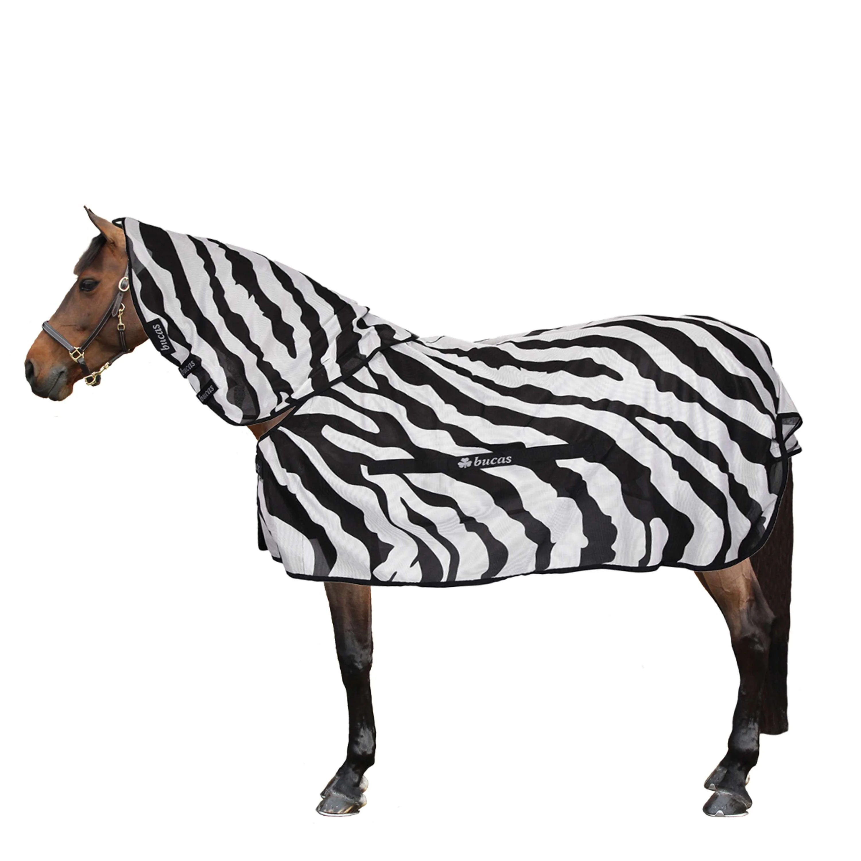 Bucas Buzz-Off & Neck Zebra - Image 3