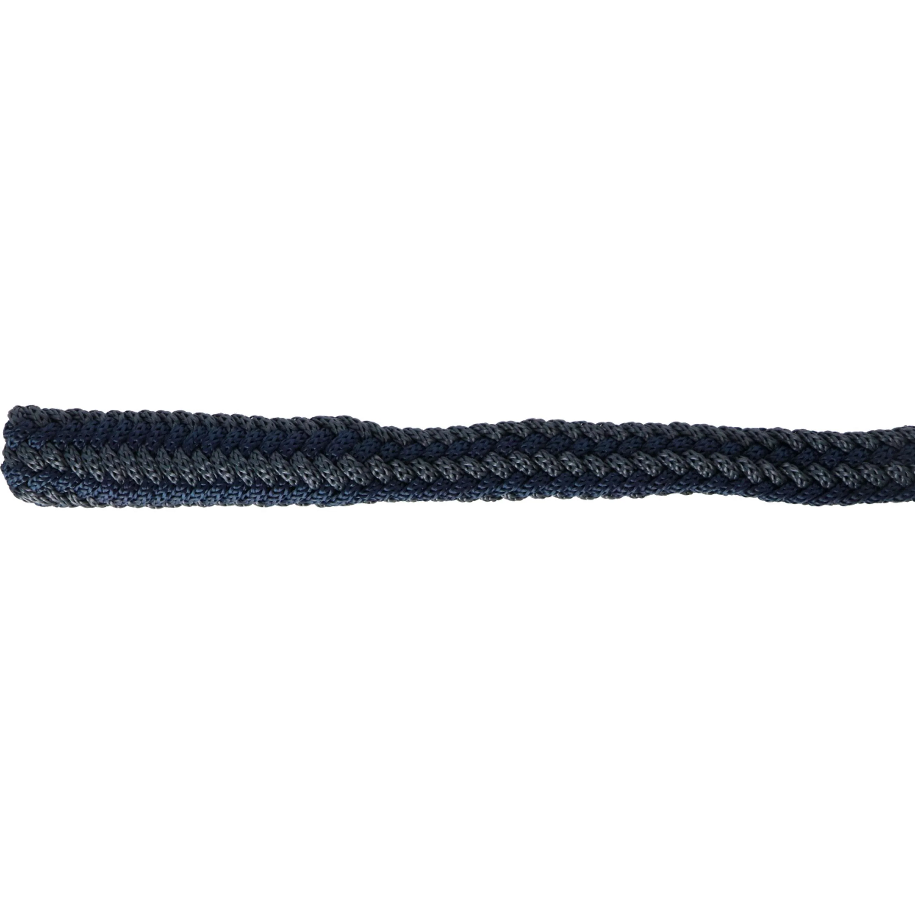 Bucas Corde pour Licol Show-Line Comfort avec Crochet Panique Marine/Gris - Image 3