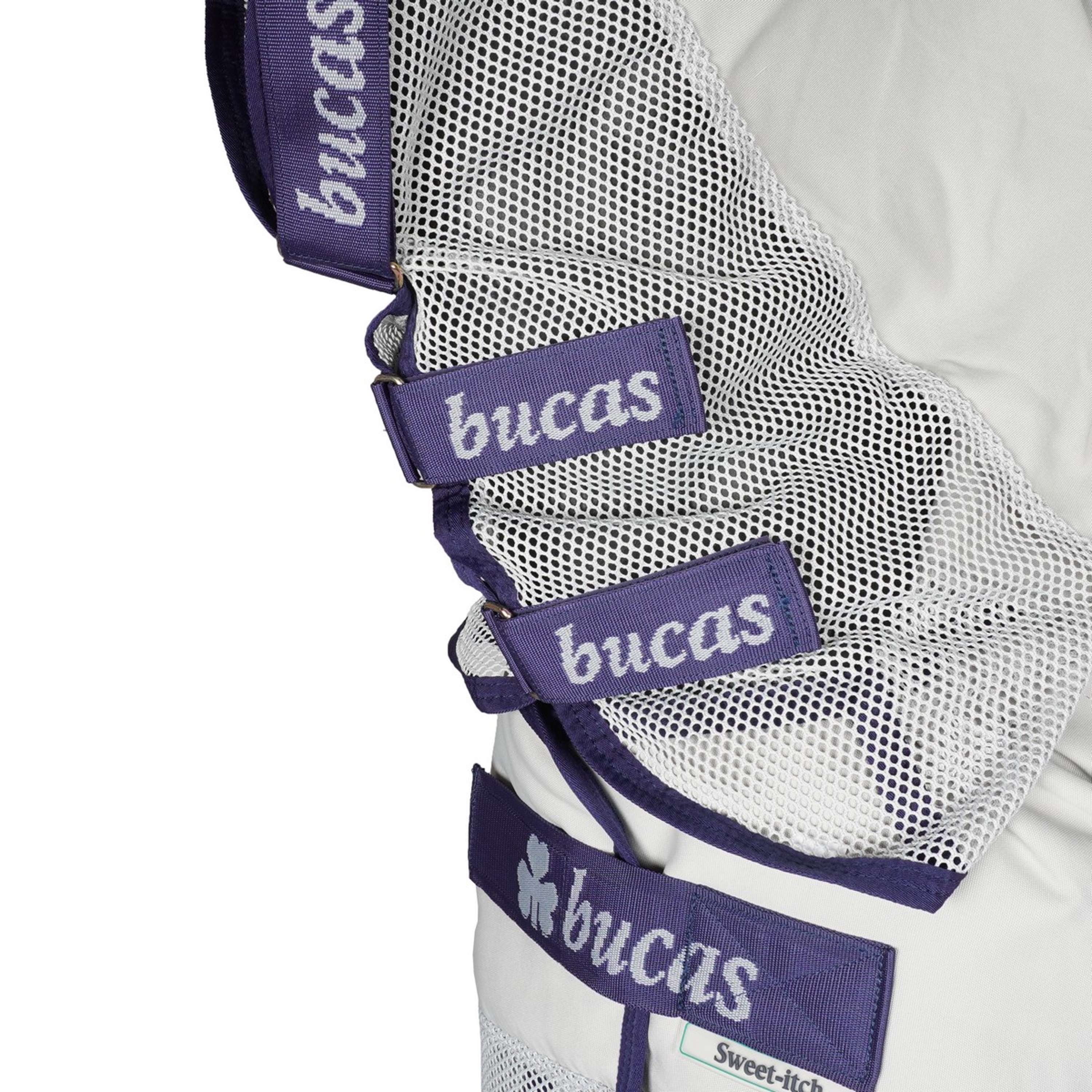 Bucas Couverture Anti-Eczema Sweet-Itch X Light Big Neck Argent - Image 5