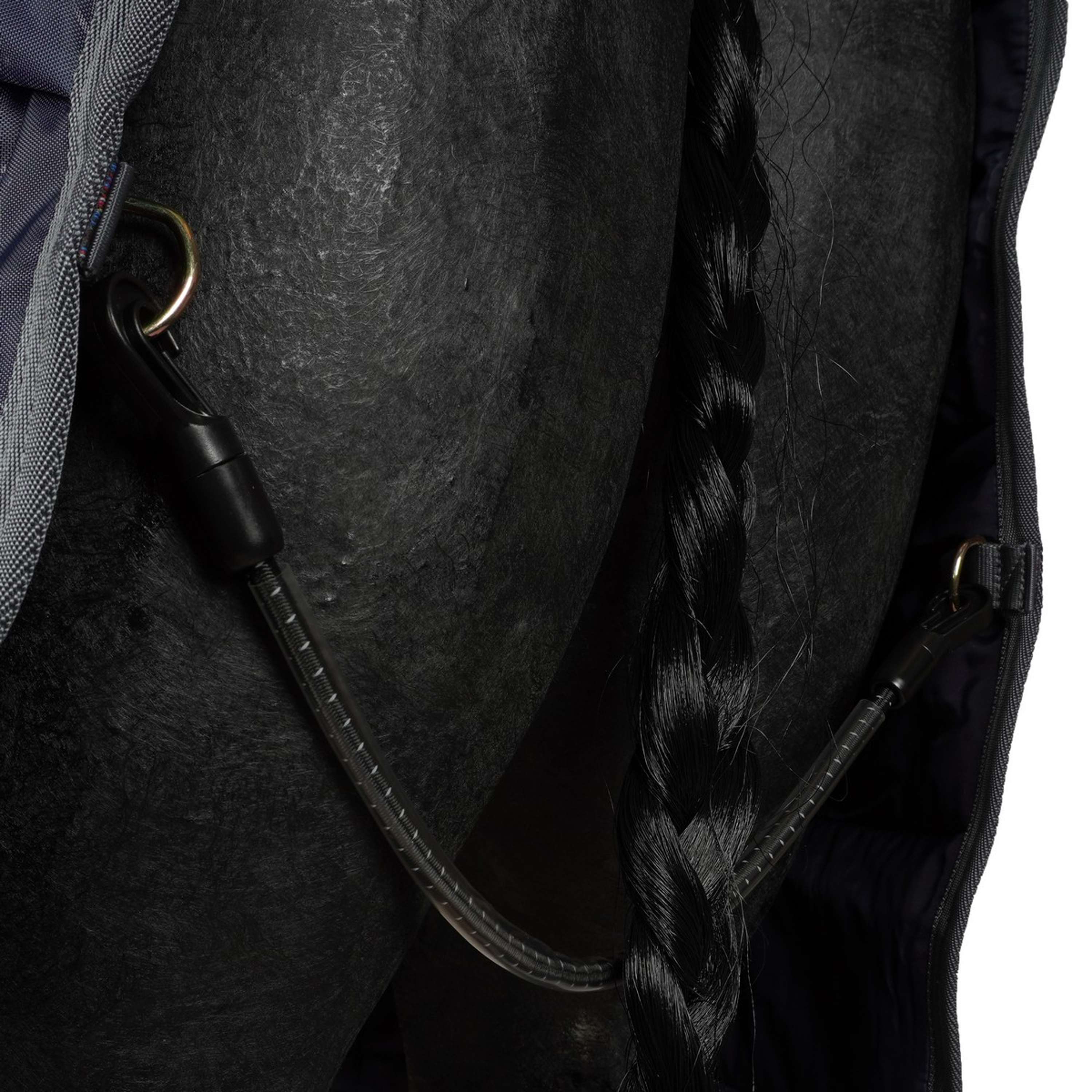 Bucas Couverture d'Écurie Show-Line Marine/Gris - Image 8