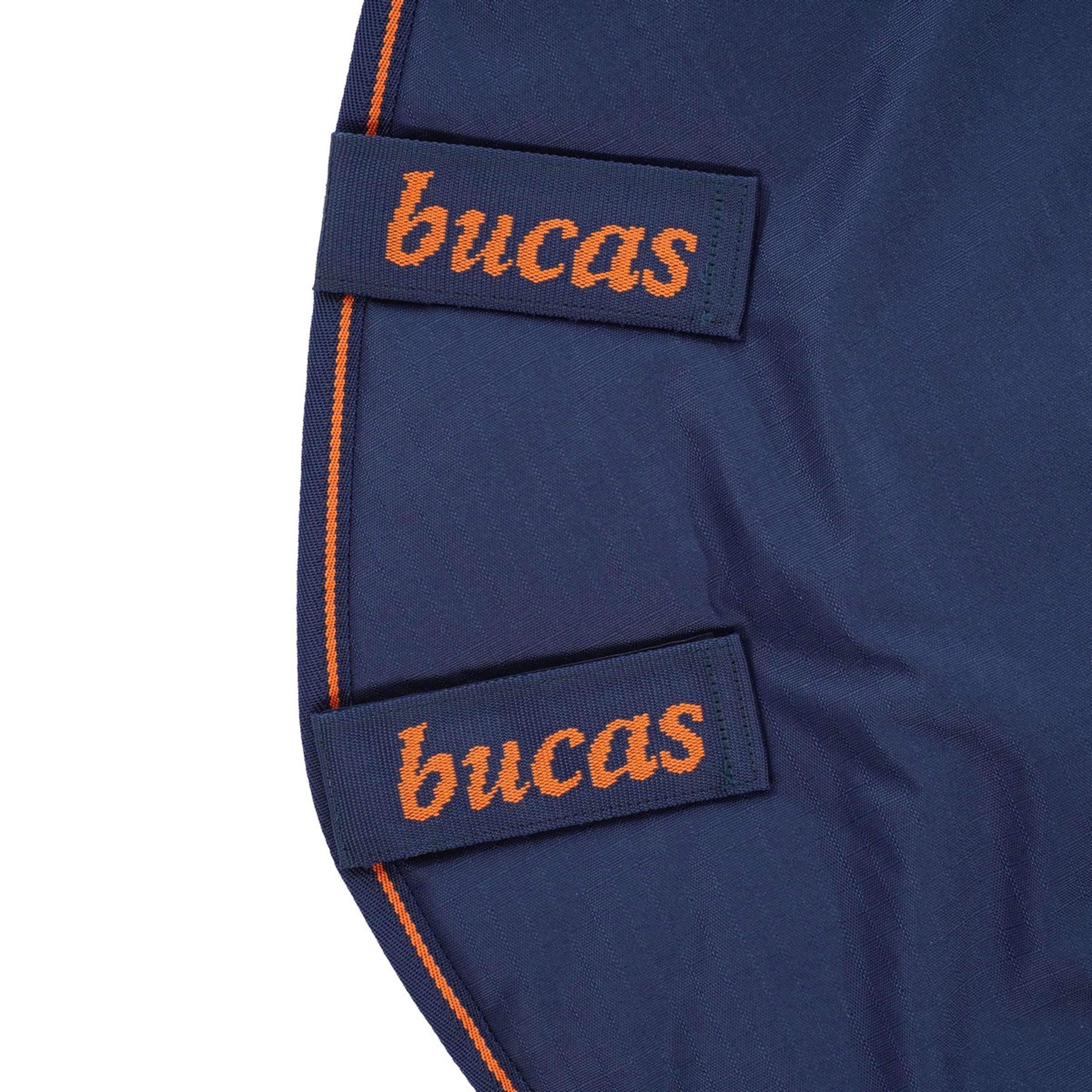 Bucas Couvre-Cou Irish Turnout Combi Neck 300g Marine/Or - Image 2