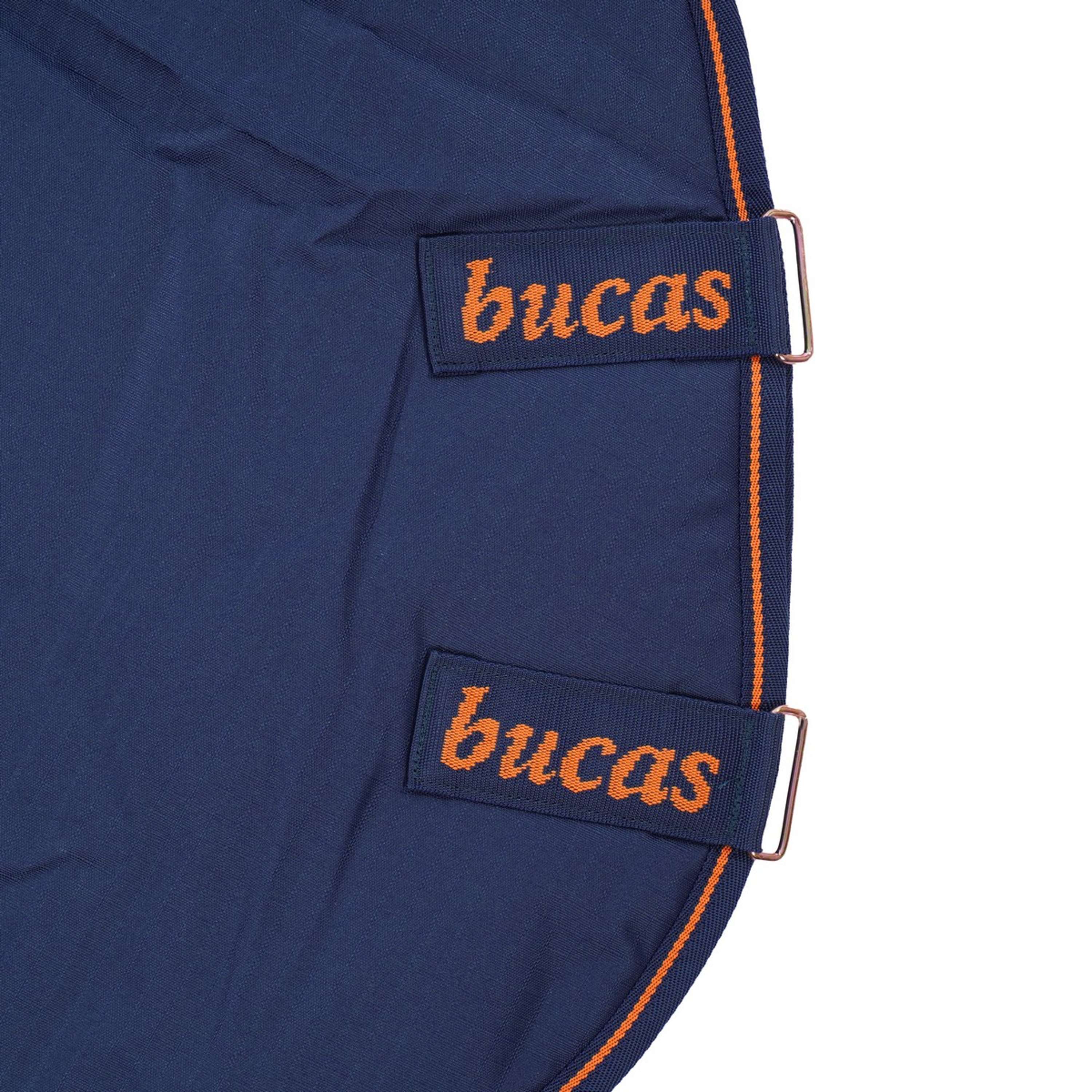 Bucas Couvre-Cou Irish Turnout Combi Neck 300g Marine/Or - Image 4