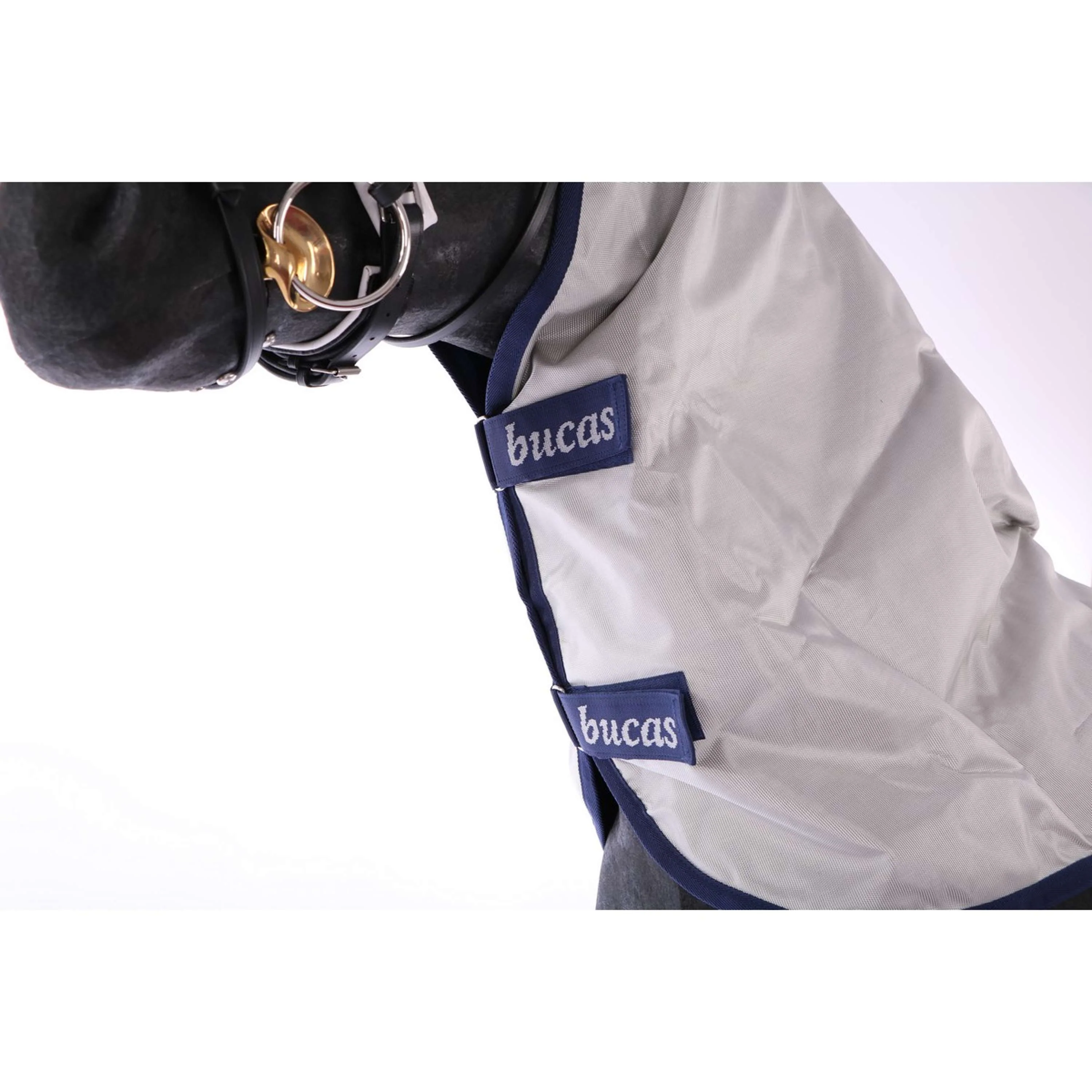 Bucas Couvre-Cou Power Turnout Combi Neck Argent - Image 3