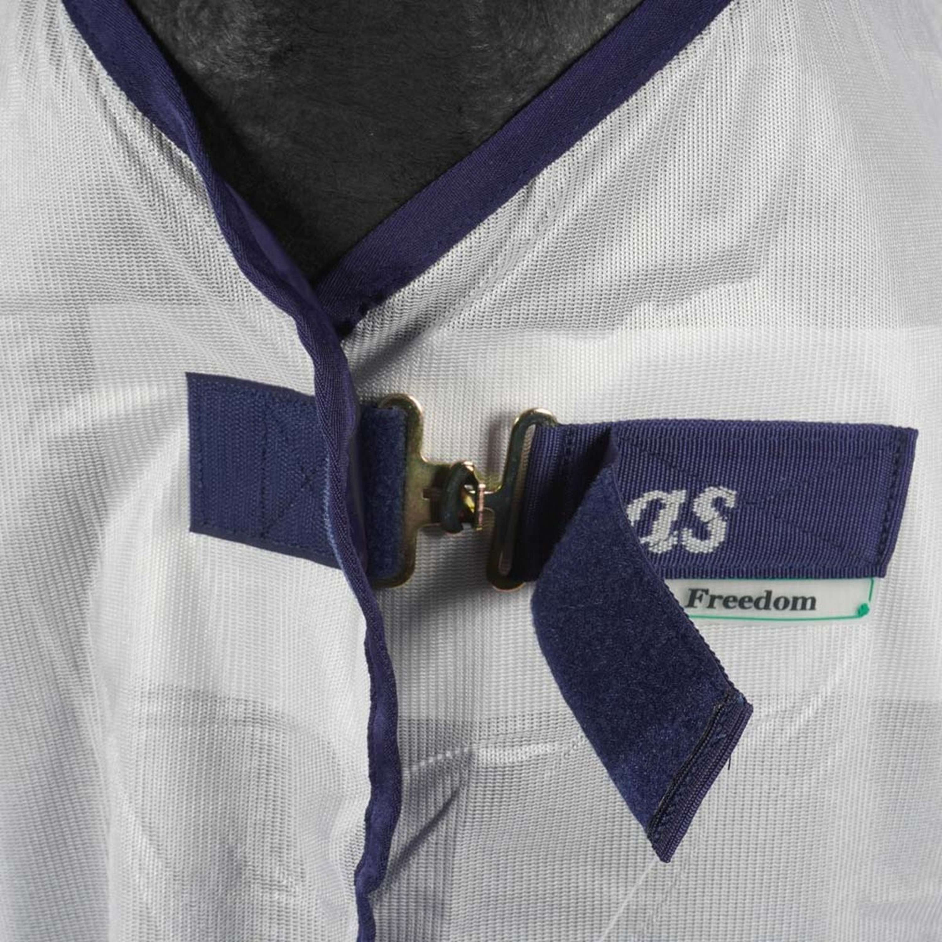 Bucas Freedom Fly Sheet Full Neck Argent - Image 4
