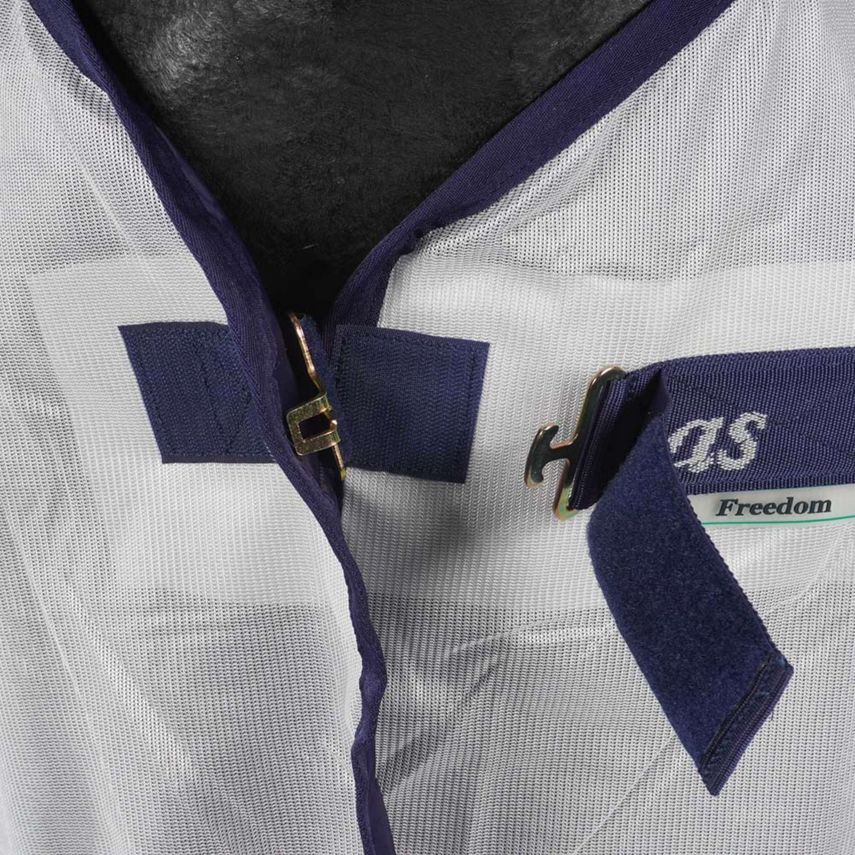 Bucas Freedom Fly Sheet Full Neck Argent - Image 5