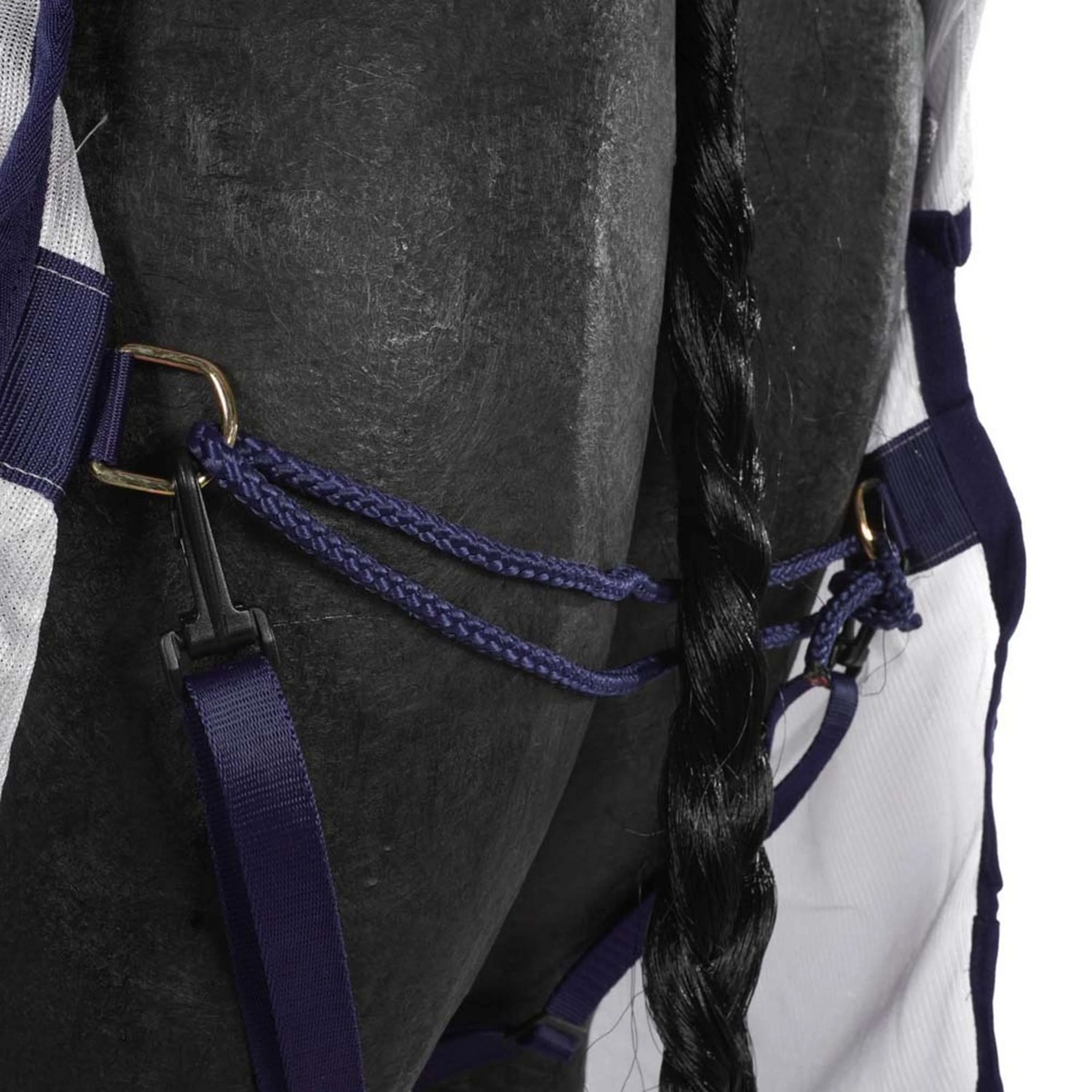Bucas Freedom Fly Sheet Full Neck Argent - Image 8