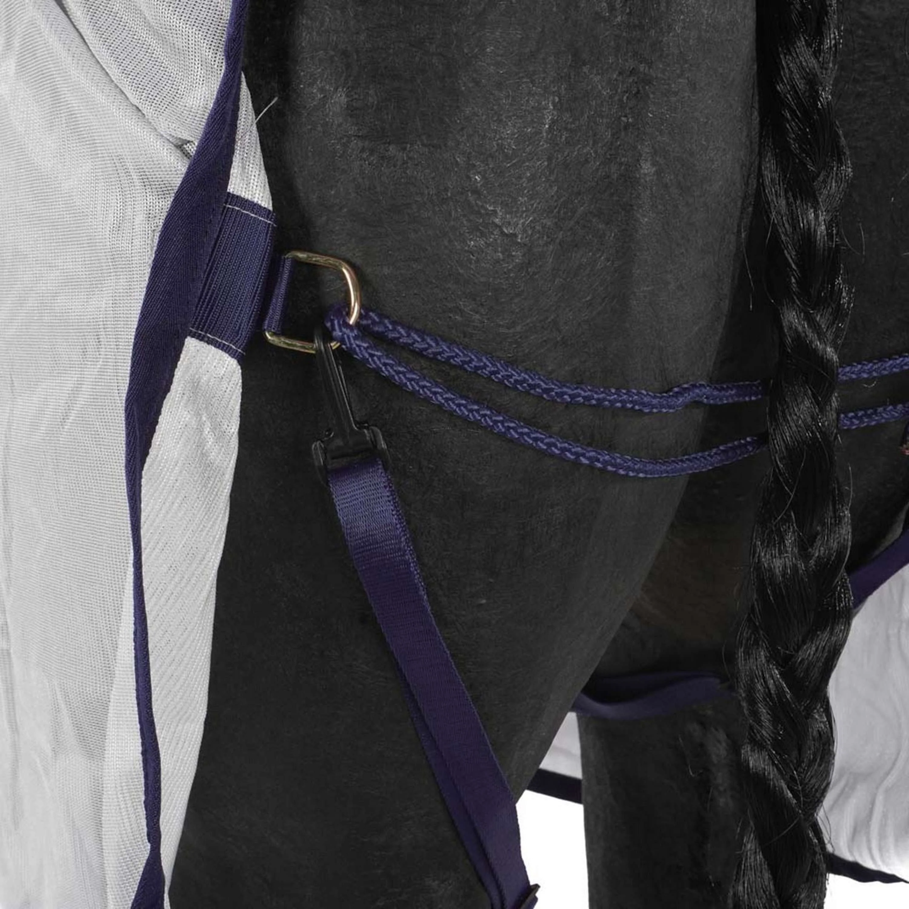 Bucas Freedom Fly Sheet Full Neck Argent - Image 9