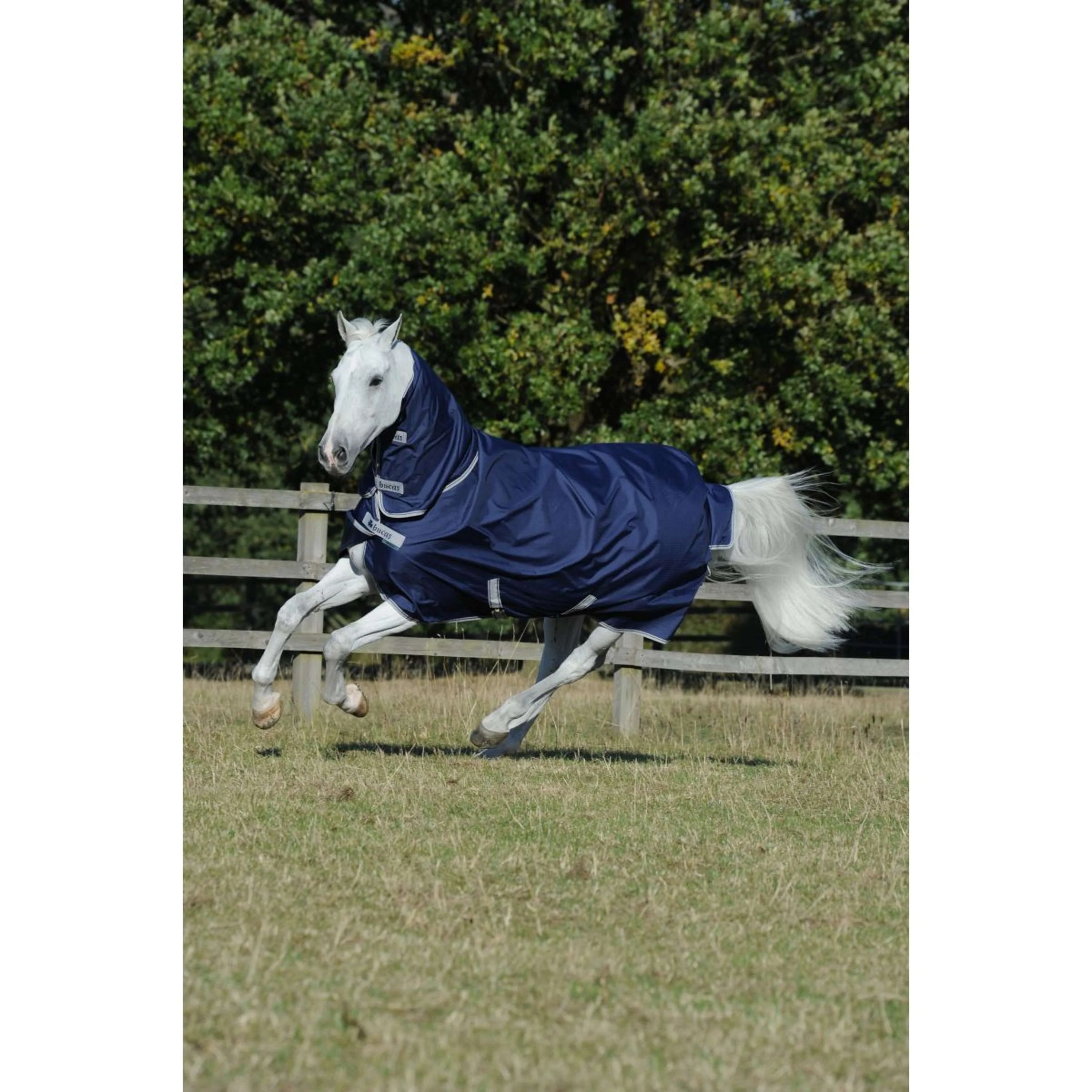 Bucas Freedom Turnout Full Neck 300g Marin/Argente - Image 2