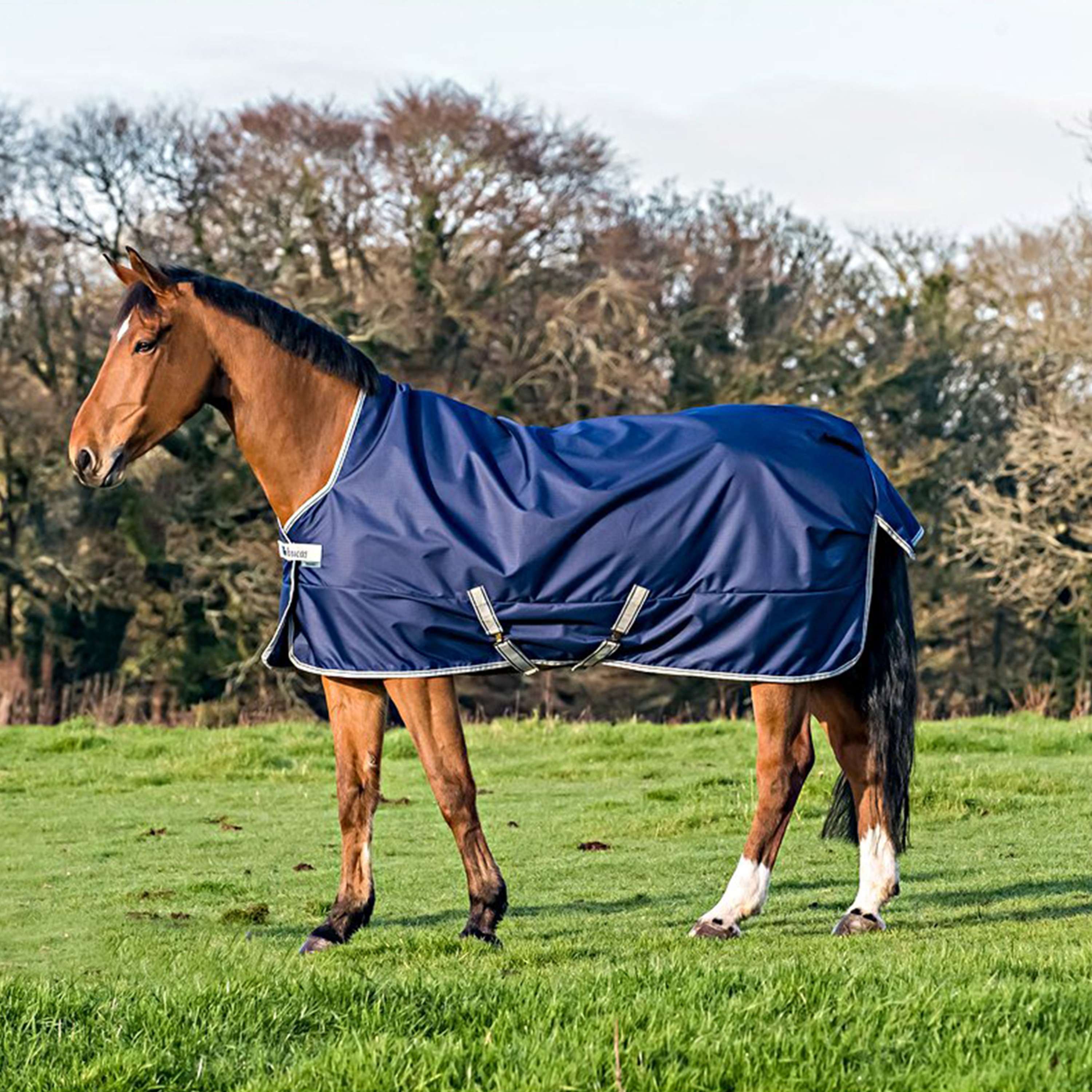 Bucas Freedom Turnout High Neck 150g Marin/Argente - Image 9