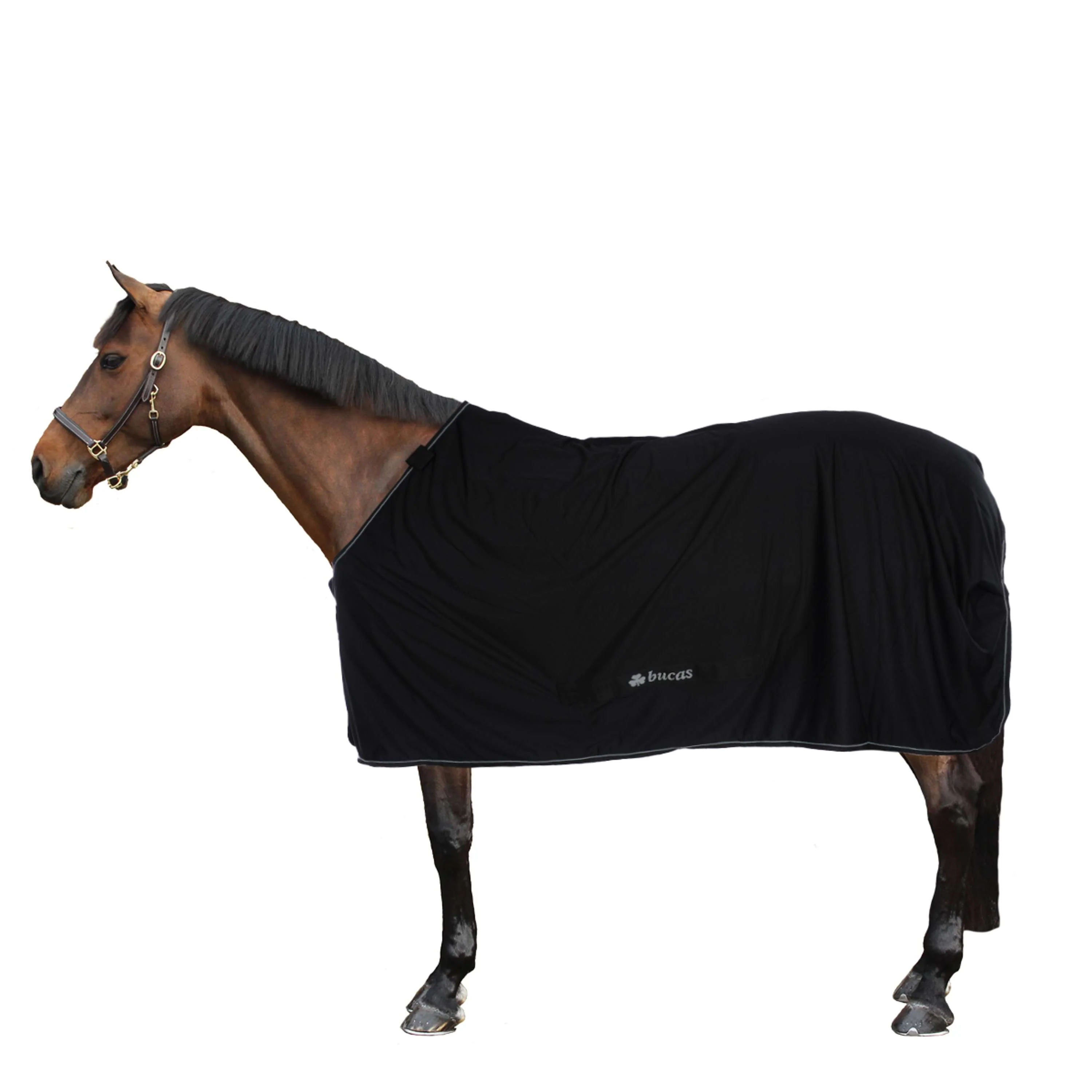 Bucas Power Cooler & Neck Black/Silver - Image 3