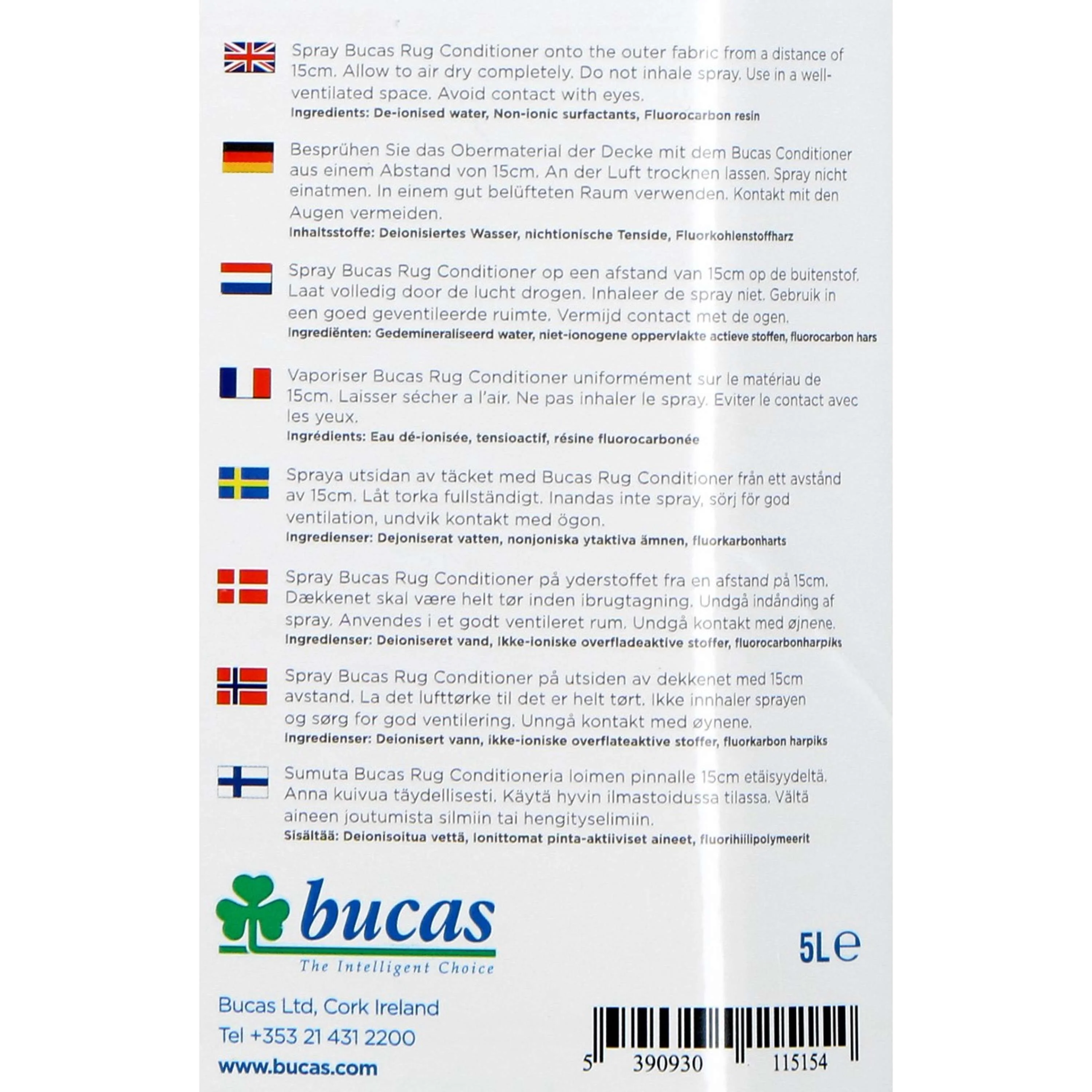 Bucas Rug Conditioner - Image 3
