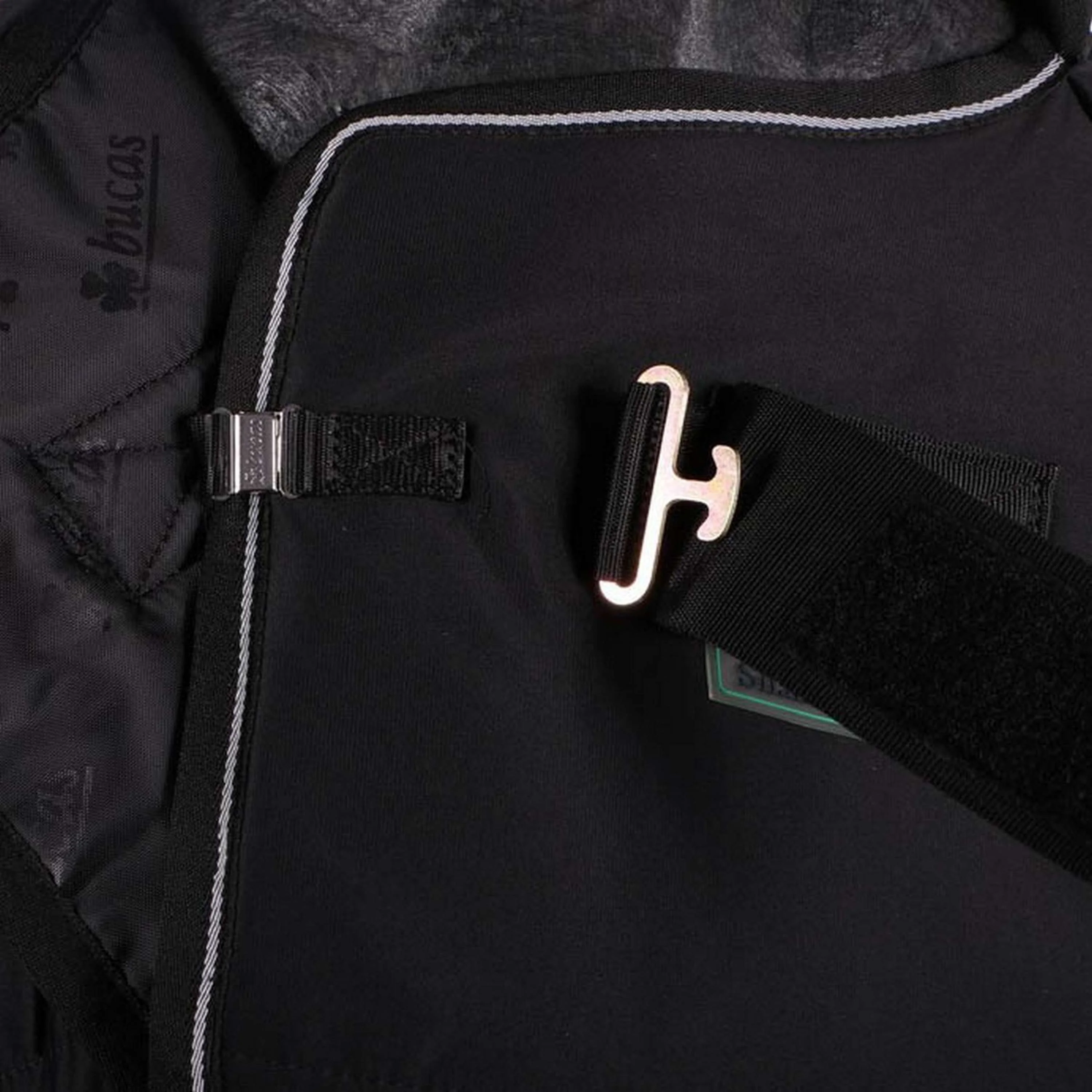 Bucas Shamrock Power Full Neck Black/Silver - Image 6