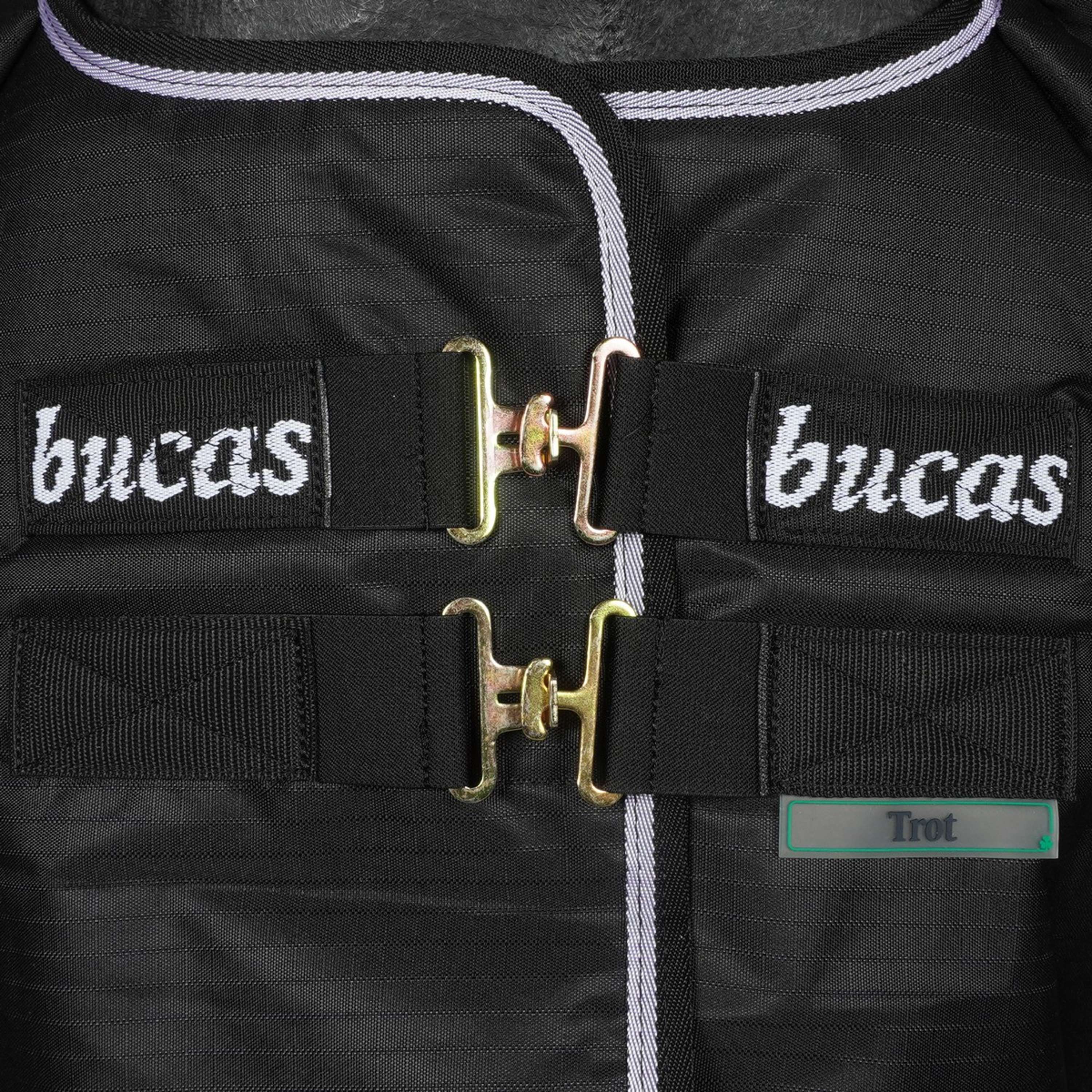 Bucas Trotting Turnout 200g Noir/Blanc - Image 2