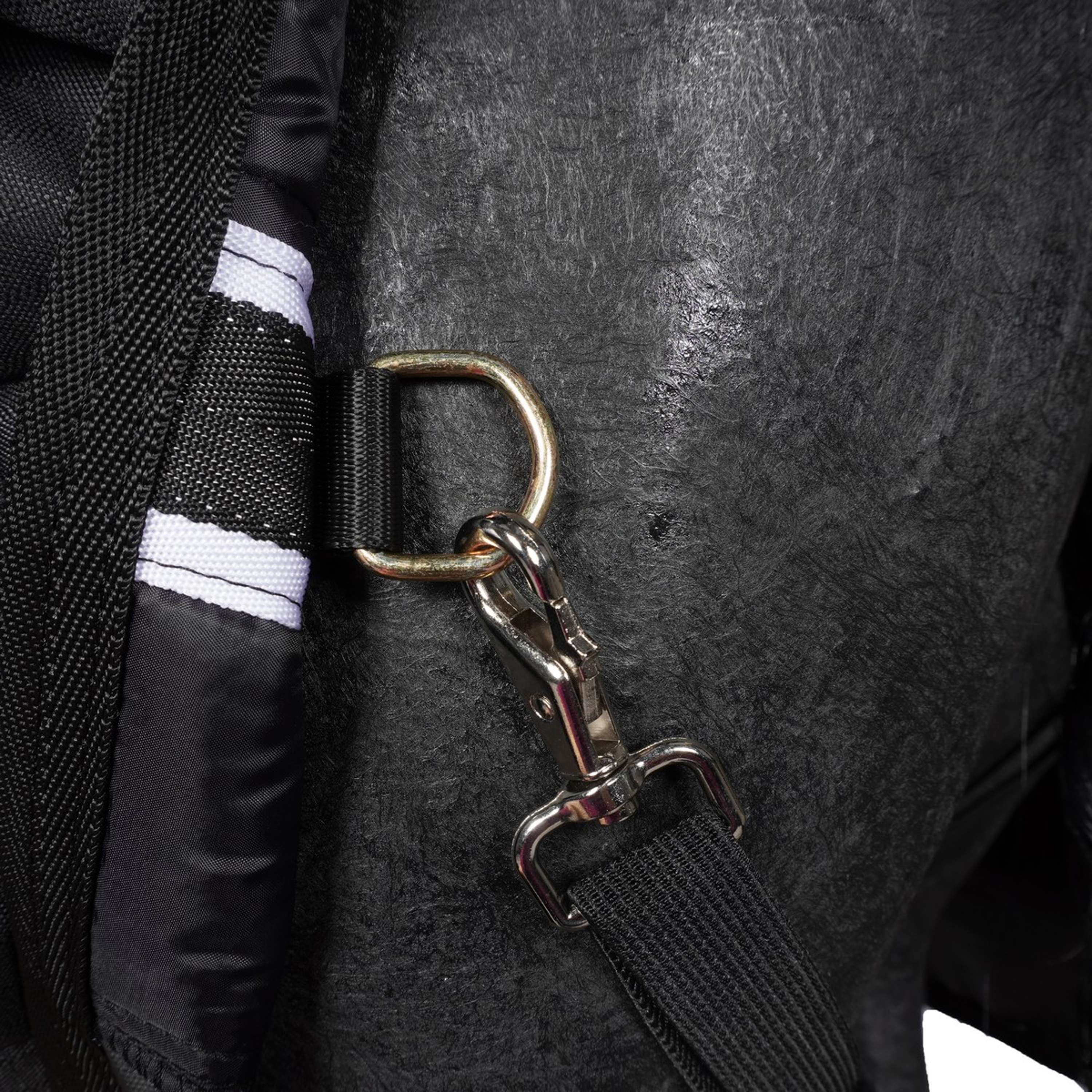 Bucas Trotting Turnout 200g Noir/Blanc - Image 6