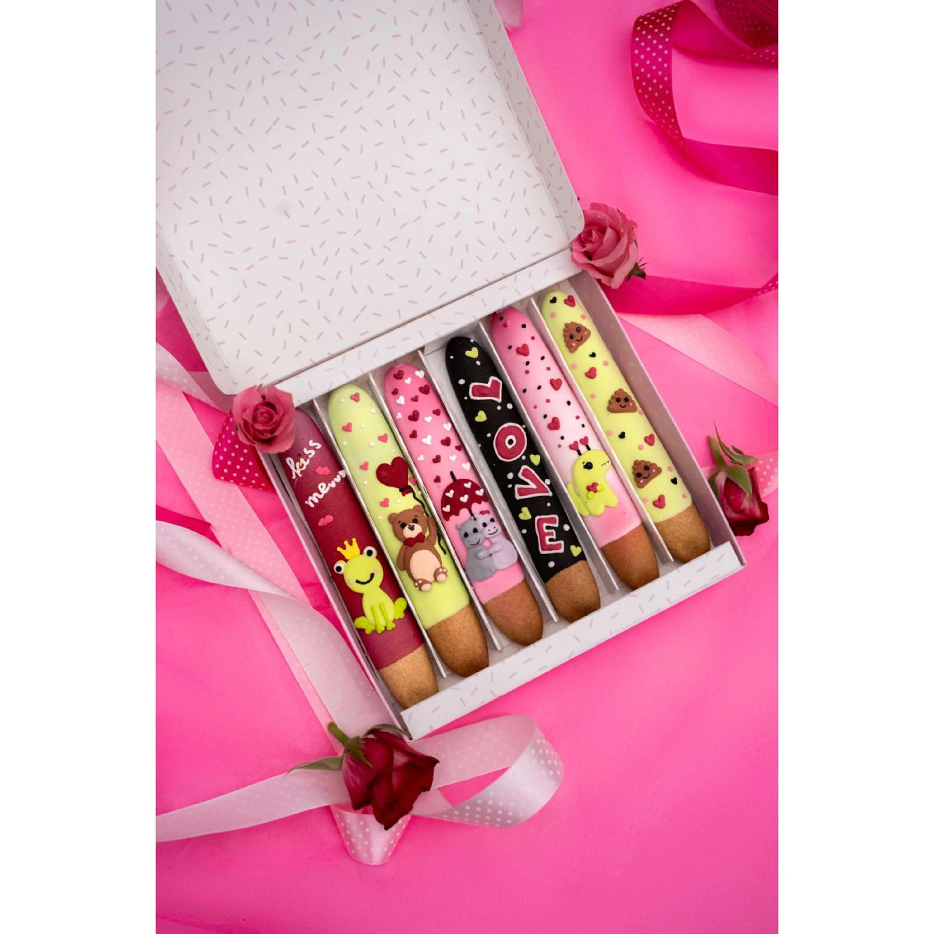 Candy Horse Love Cookies Icing Sticks - Image 3