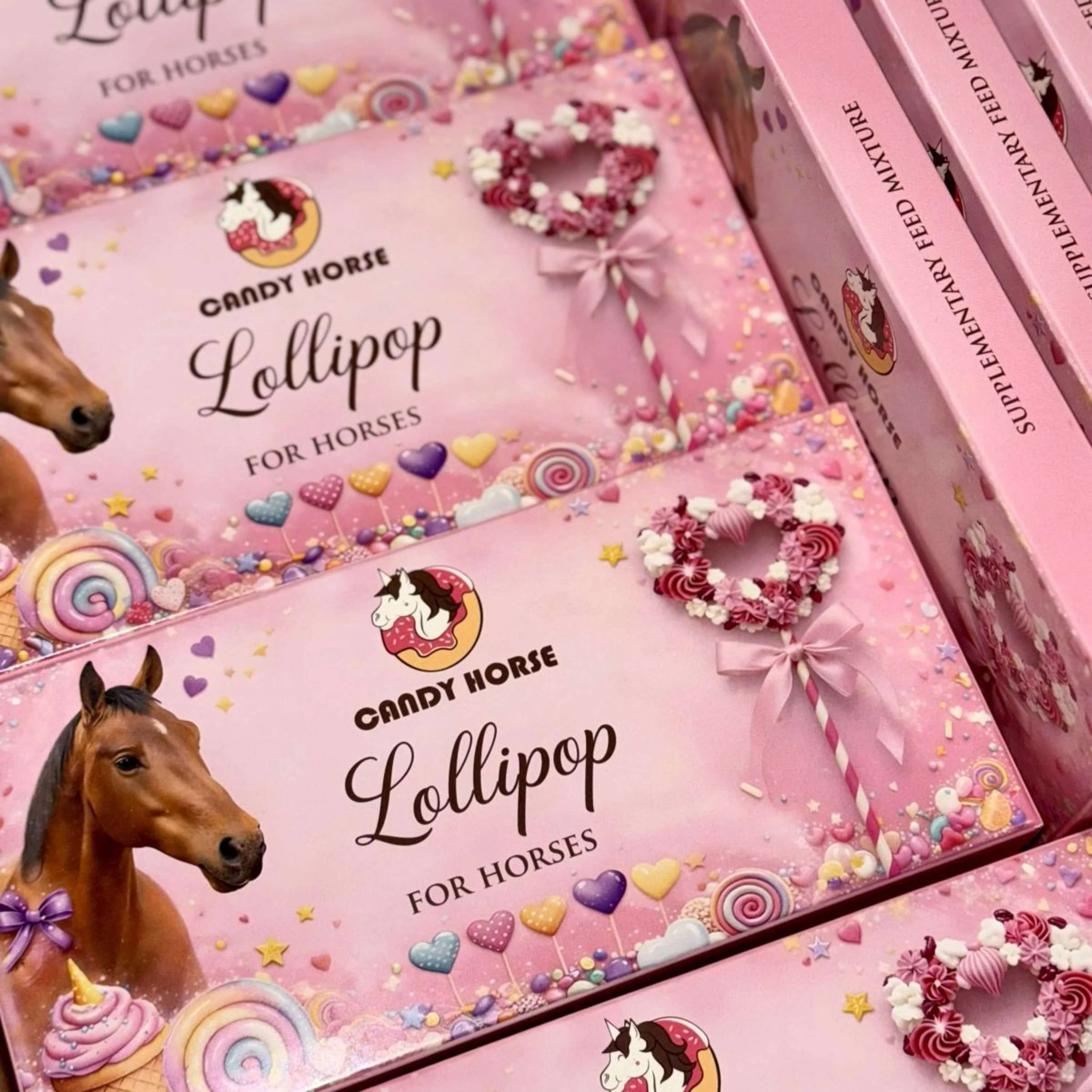 Candy Horse Love Lolly Heart - Image 2