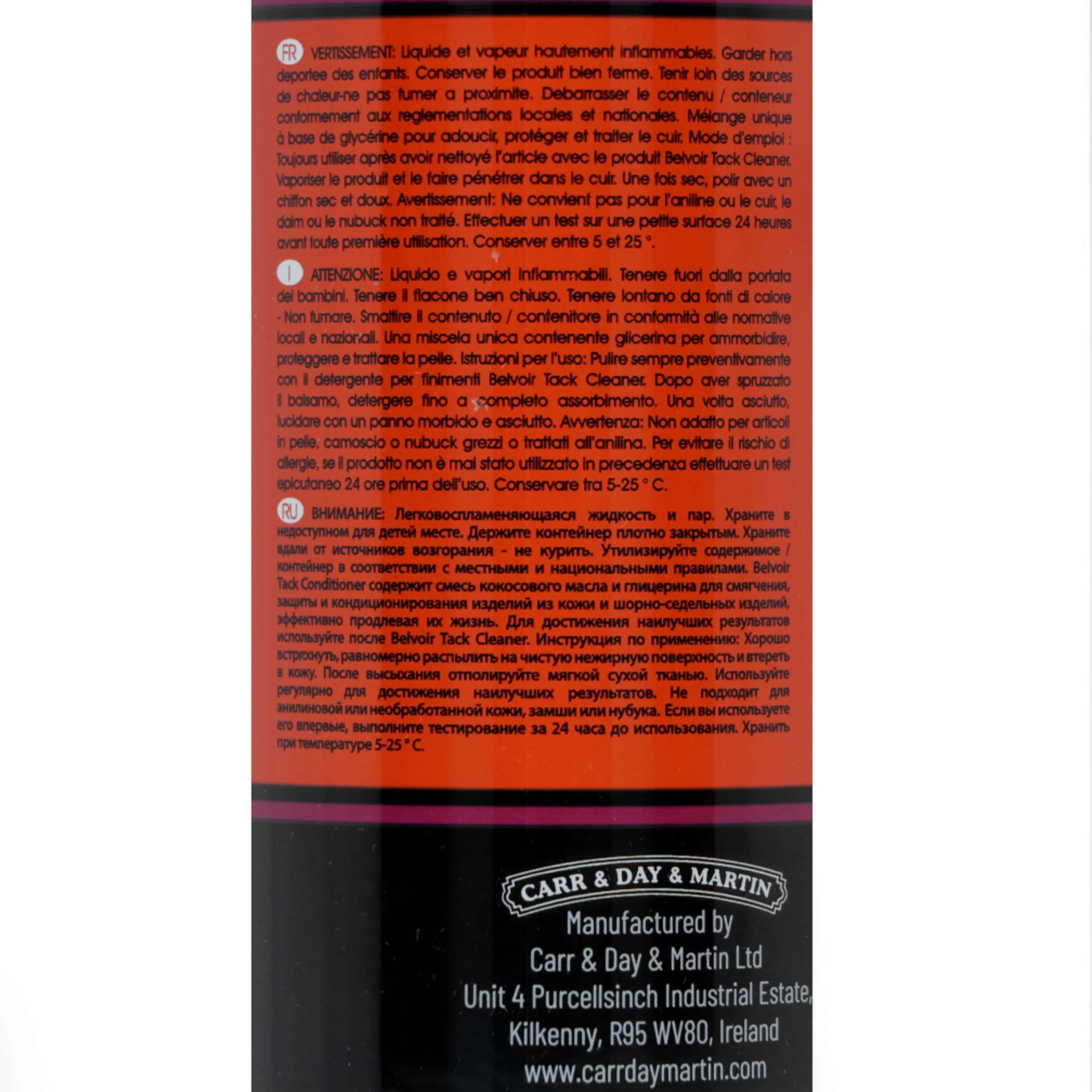 Carr & Day & Martin Assouplissant Cuir Step- 2 Spray - Image 4