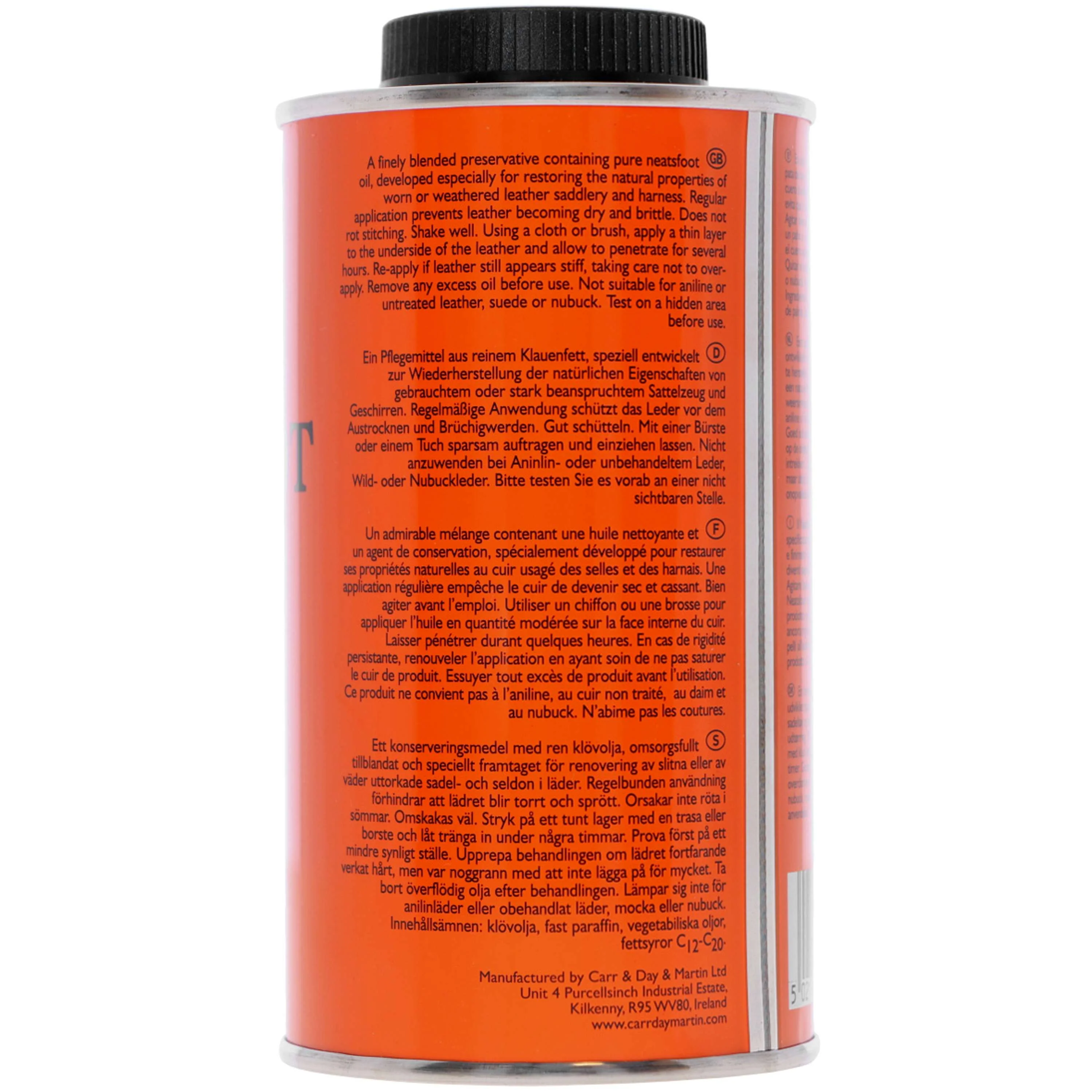 Carr & Day & Martin Huile pour Cuir V&P Neatsfood Compound - Image 2
