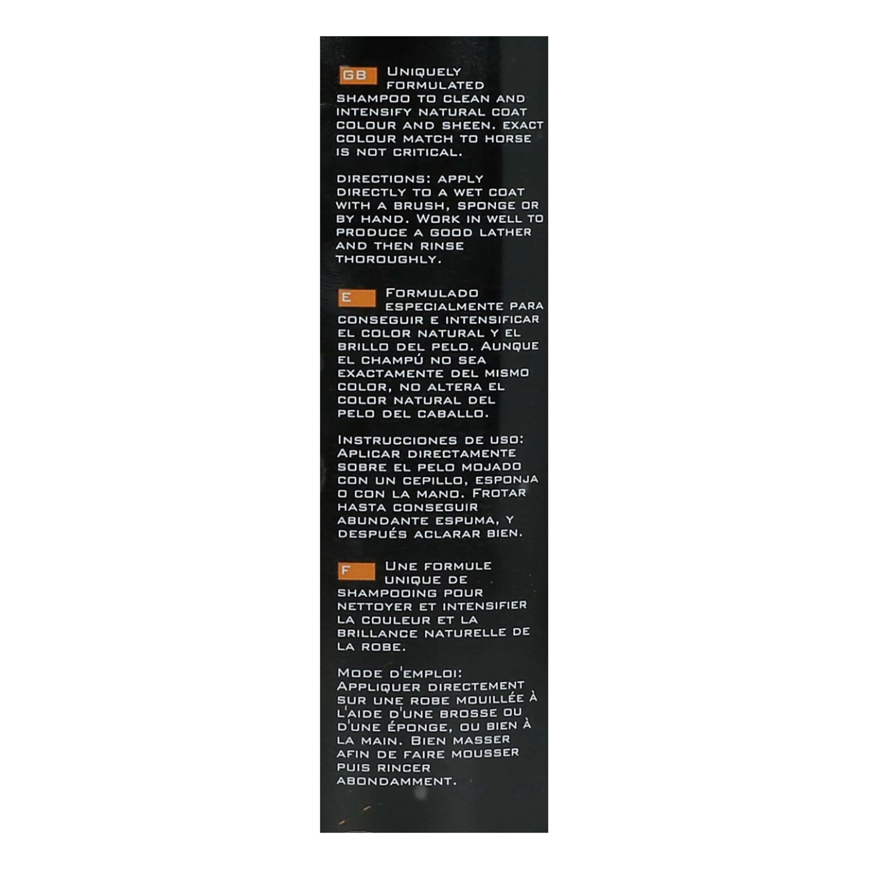 Carr & Day & Martin Shampooing Gallop Colour Noir - Image 3