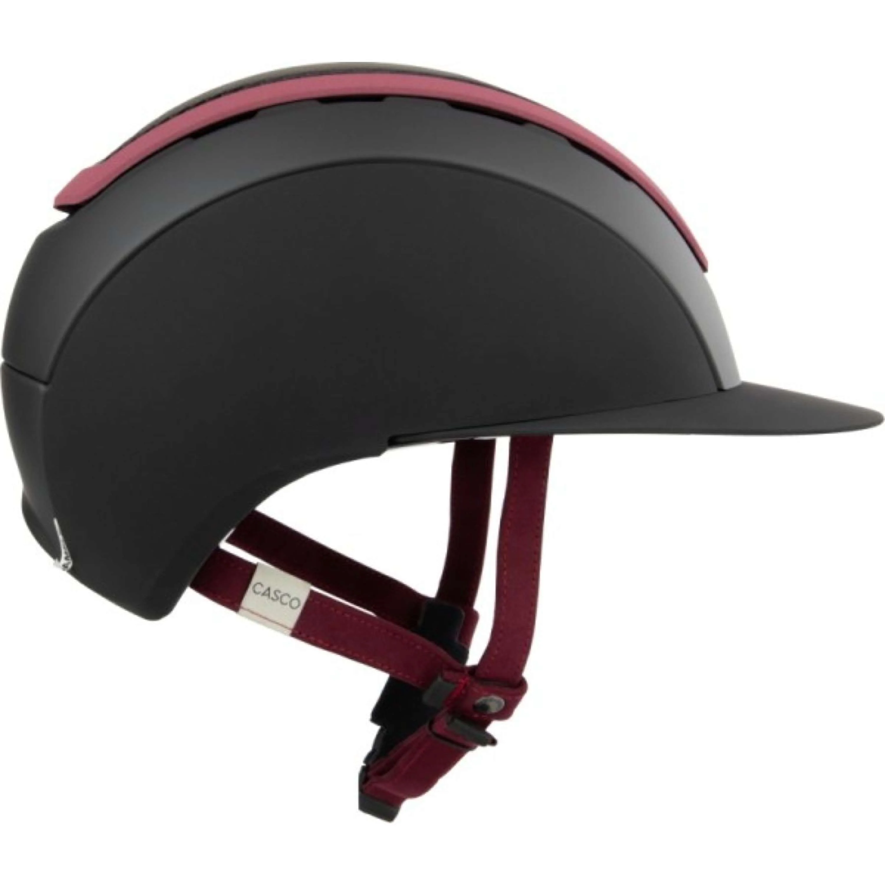 Casco Bombe Elite Carbon Burgundy - Image 6