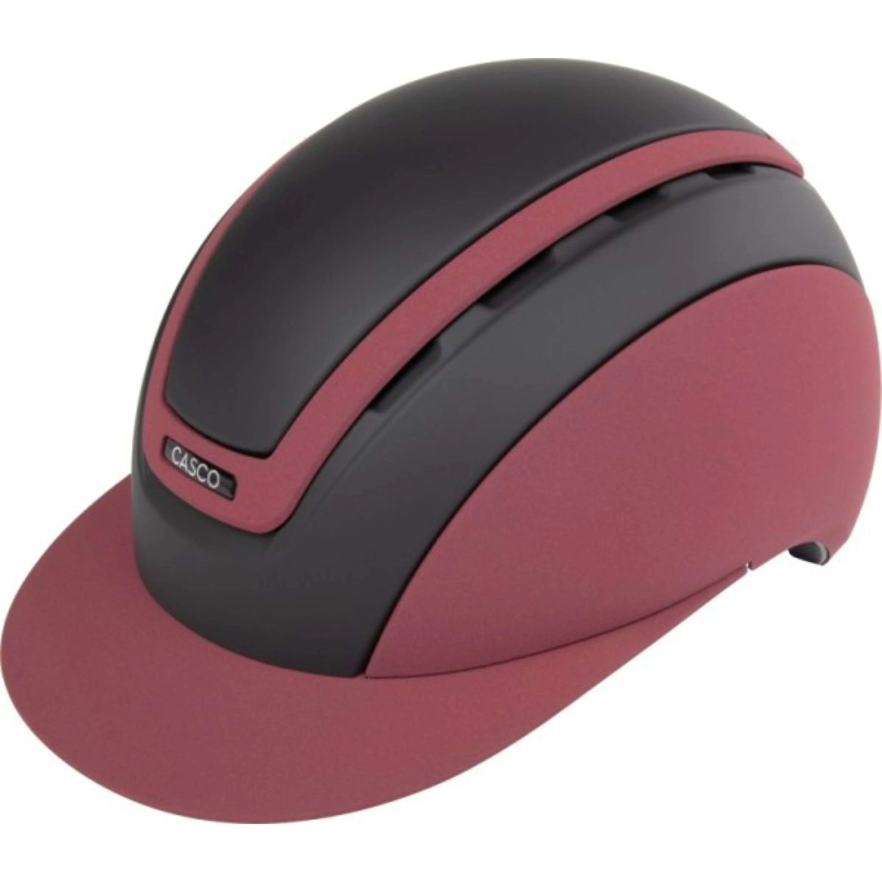 Casco Bombe Elite Zwart/Wijnrood - Image 2