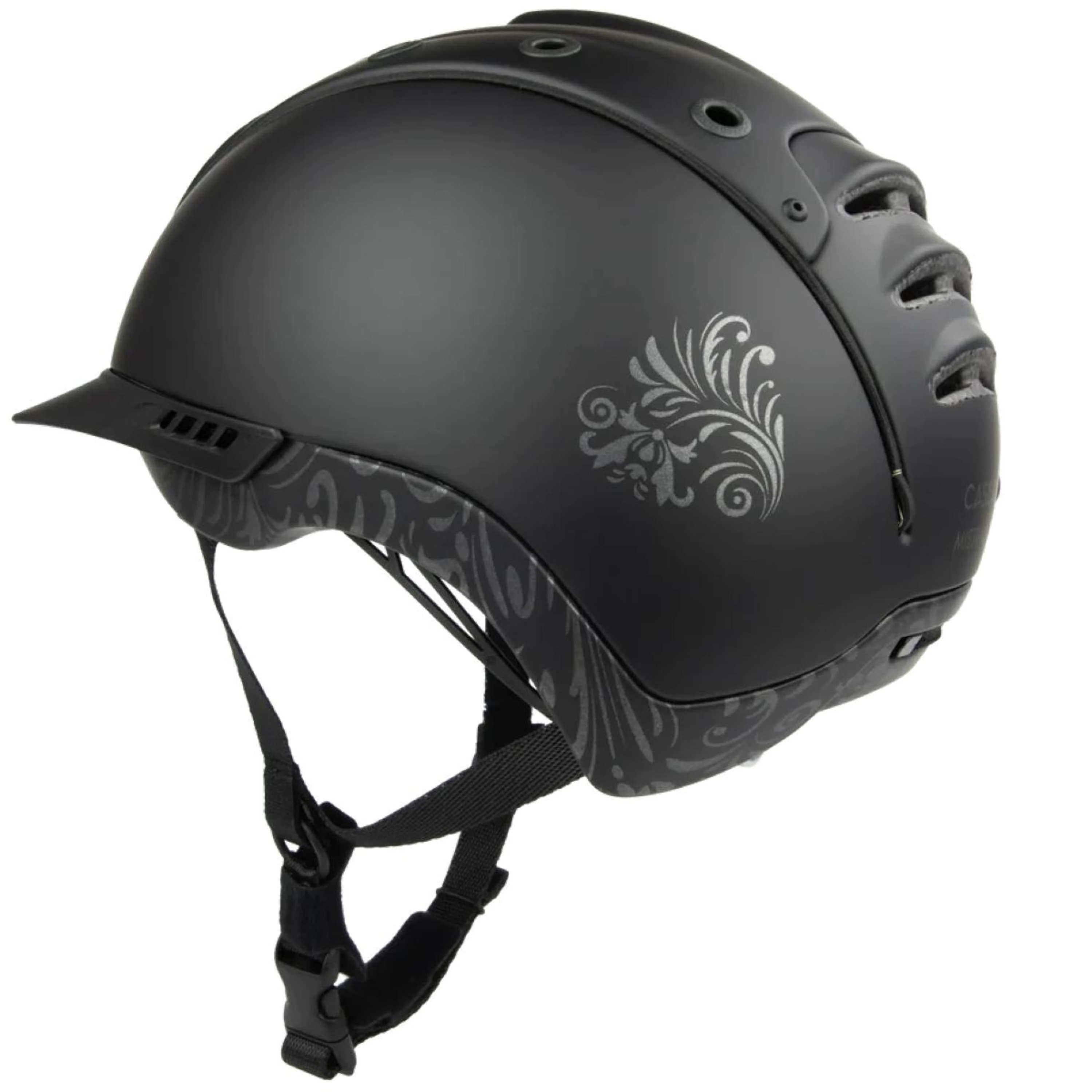 Casco Bombe Mistrall 2 Floral Black - Image 4