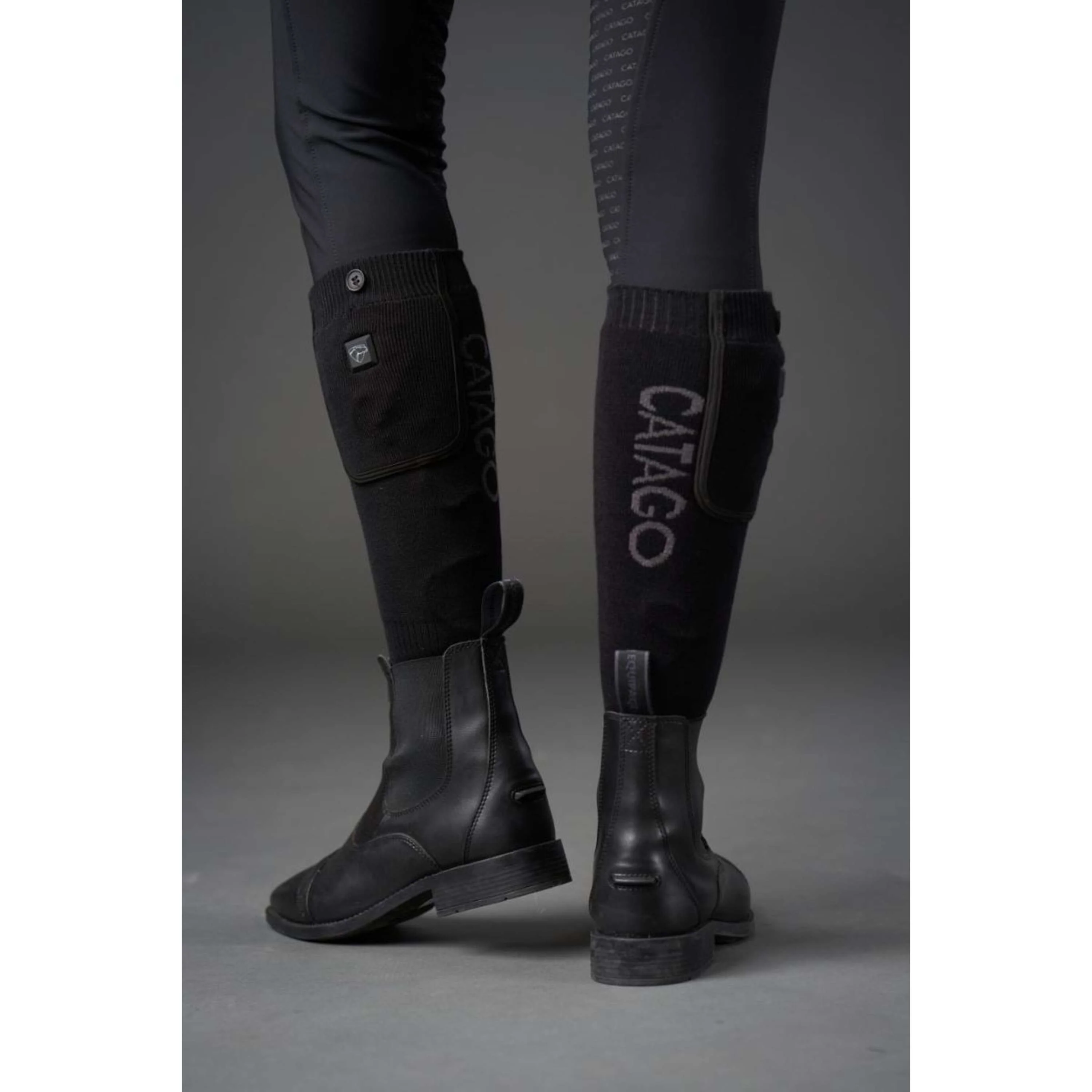 Catago Chaussettes Chauffantes Heated Noir - Image 2