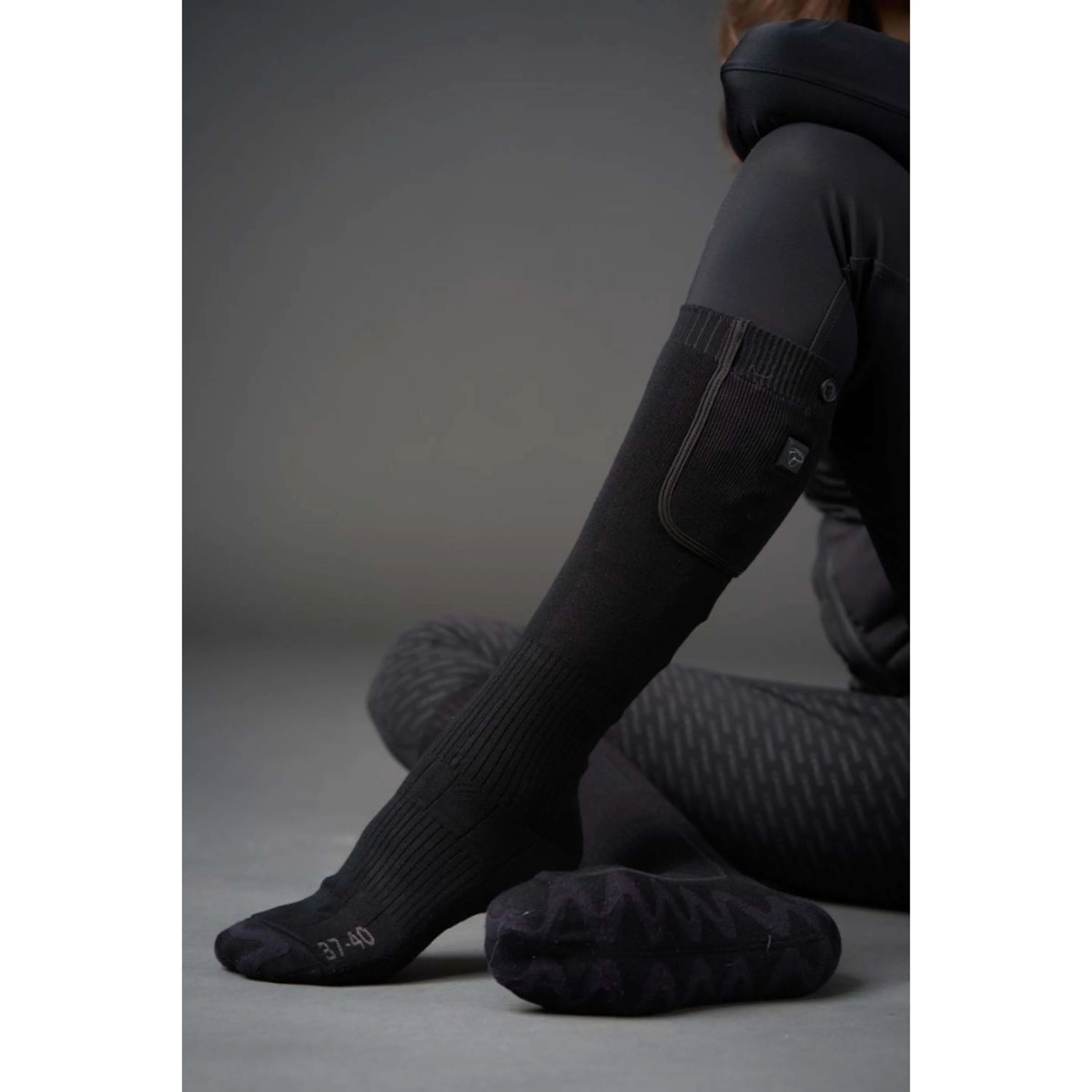 Catago Chaussettes Chauffantes Heated Noir - Image 3