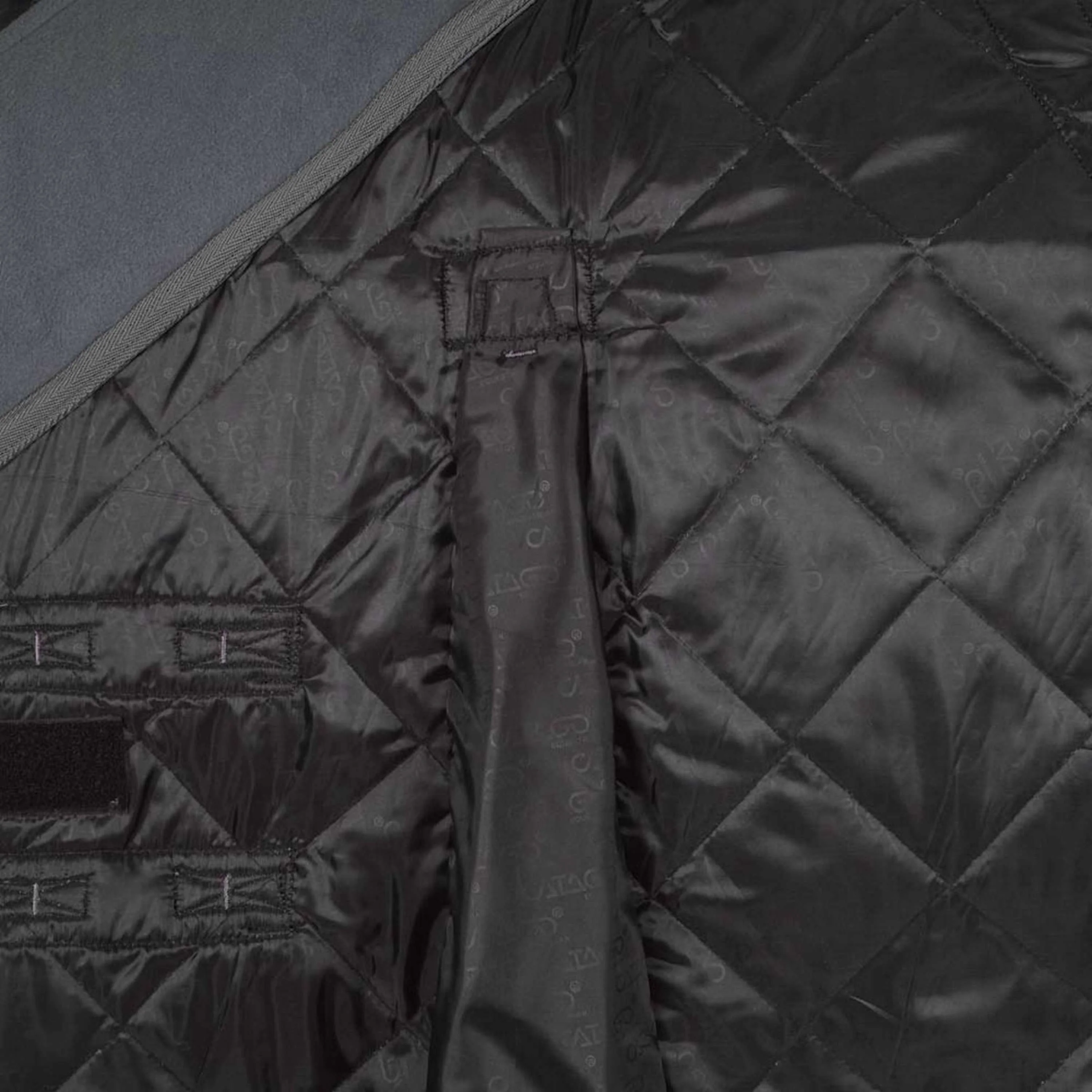 Catago Couverture d'Écurie 100g Noir/Gris - Image 10