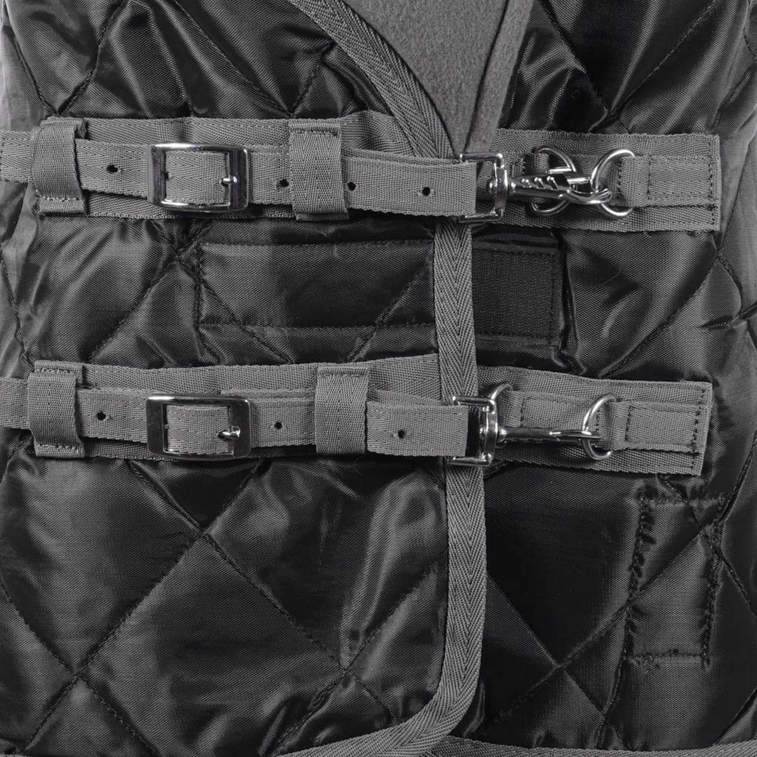 Catago Couverture d'Écurie 100g Noir/Gris - Image 2