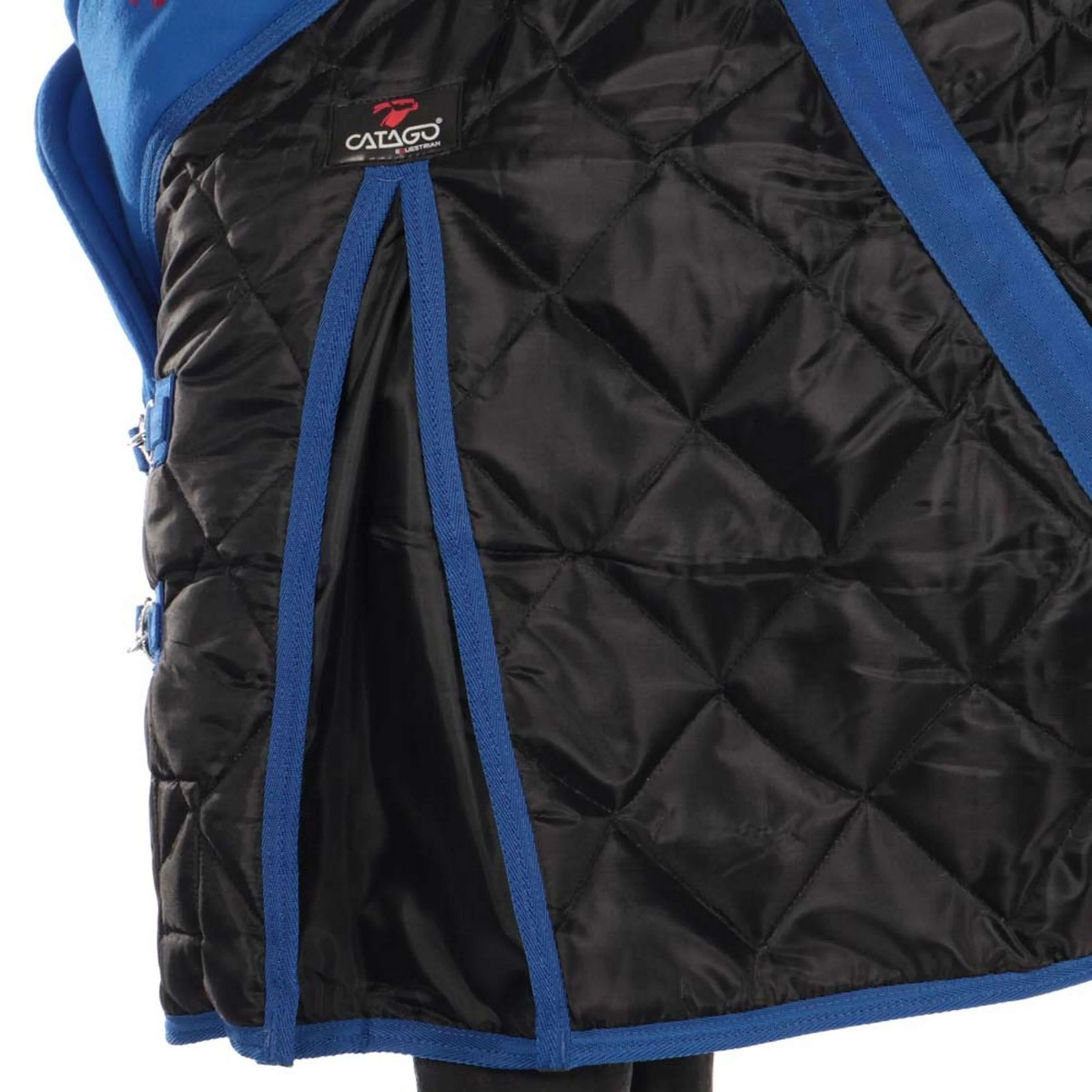 Catago Couverture d'Écurie 300g Noir/Bleu - Image 5