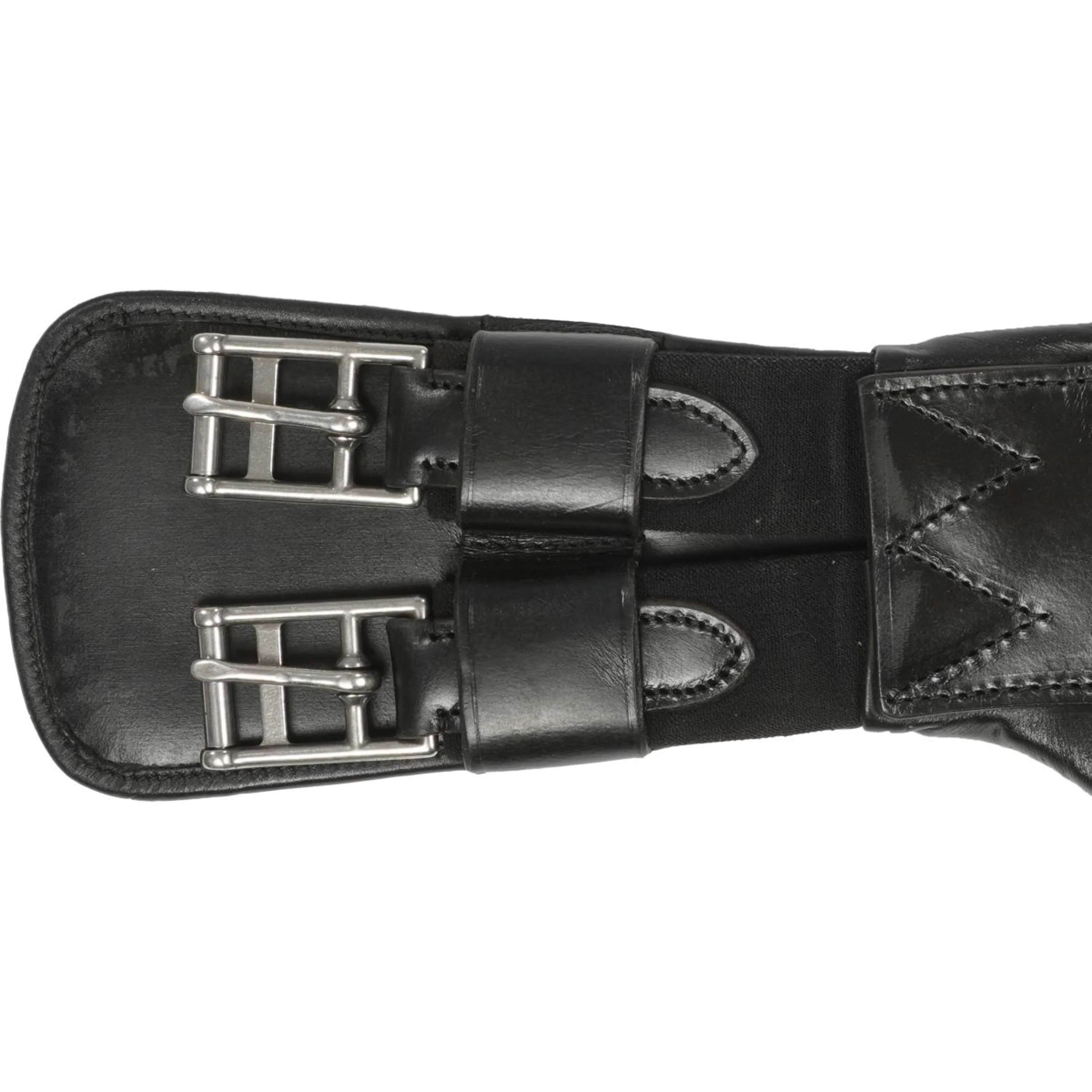 Catago Sangle de Dressage Cuir Noir - Image 3