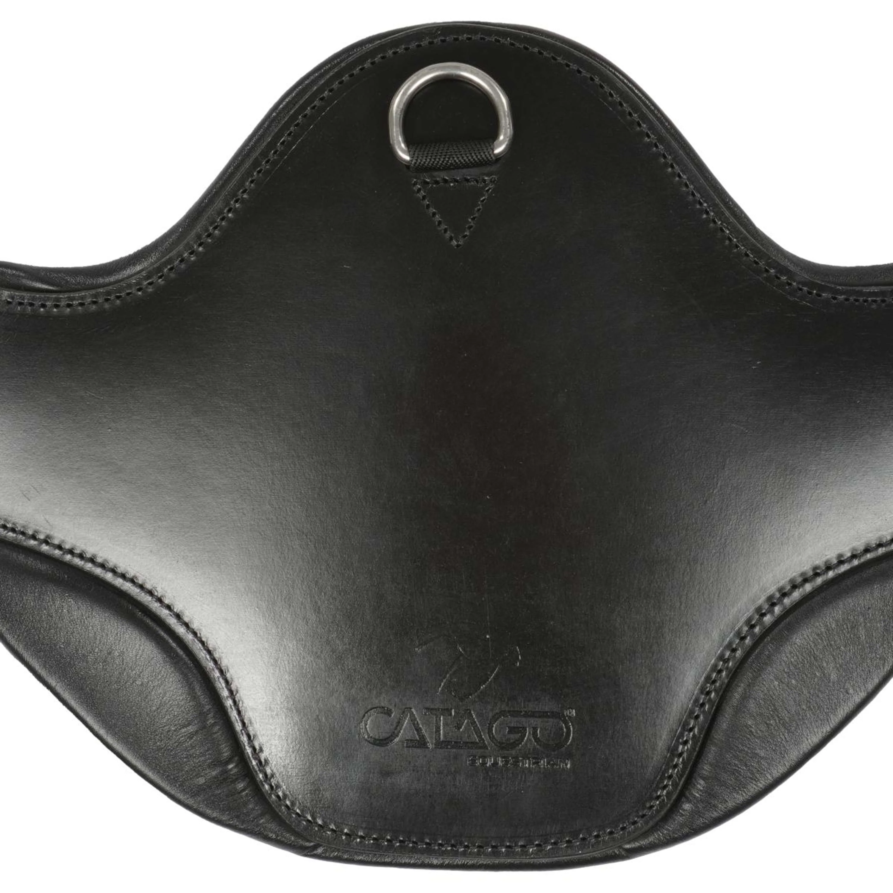 Catago Sangle de Dressage Cuir Noir - Image 4