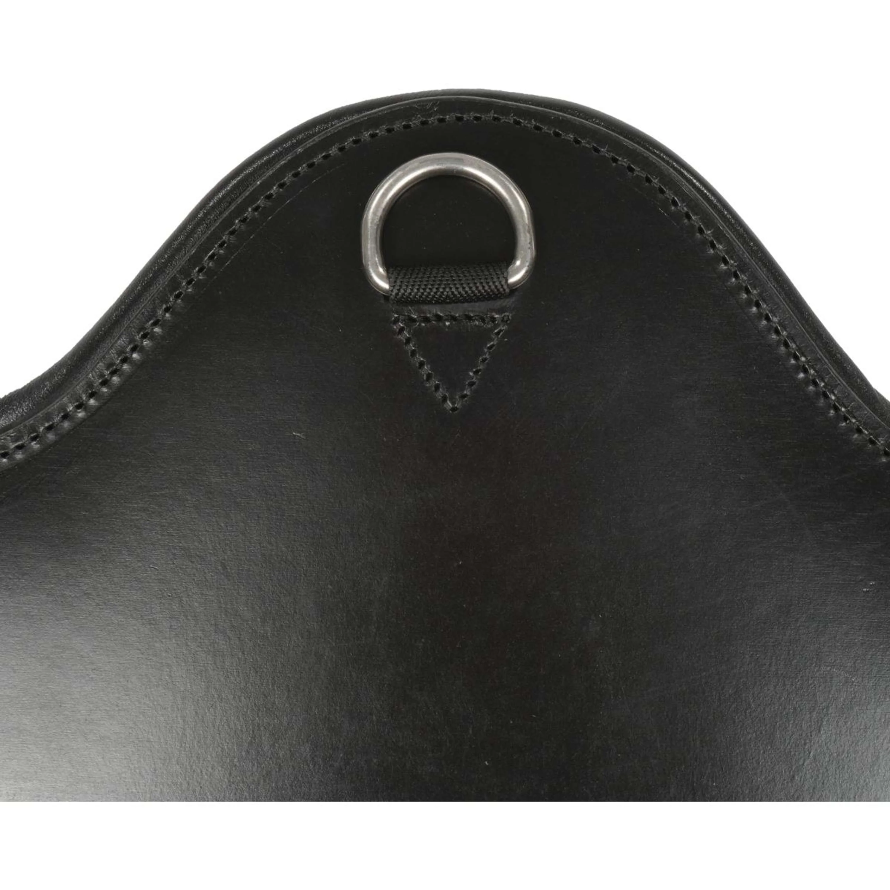 Catago Sangle de Dressage Cuir Noir - Image 5
