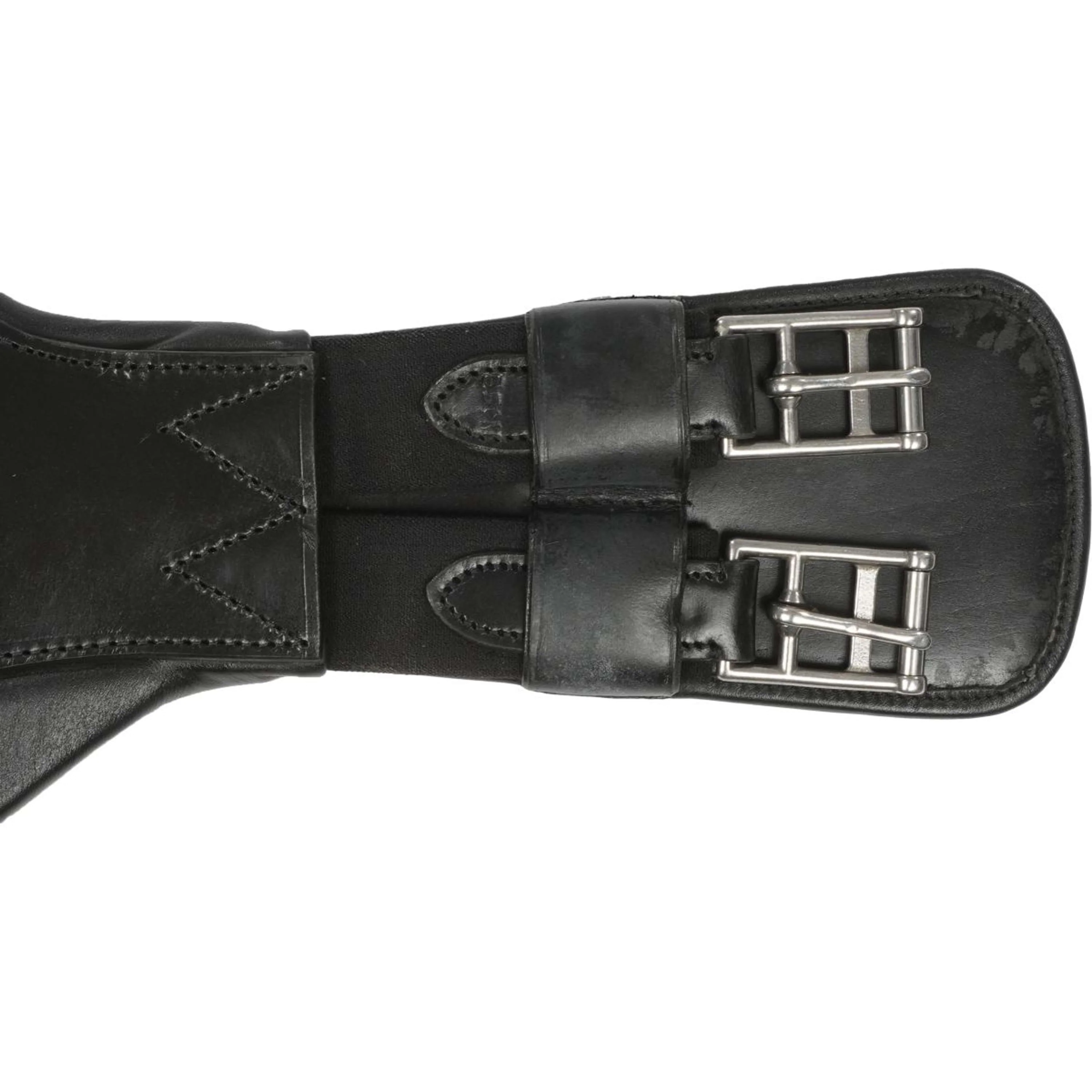 Catago Sangle de Dressage Cuir Noir - Image 7