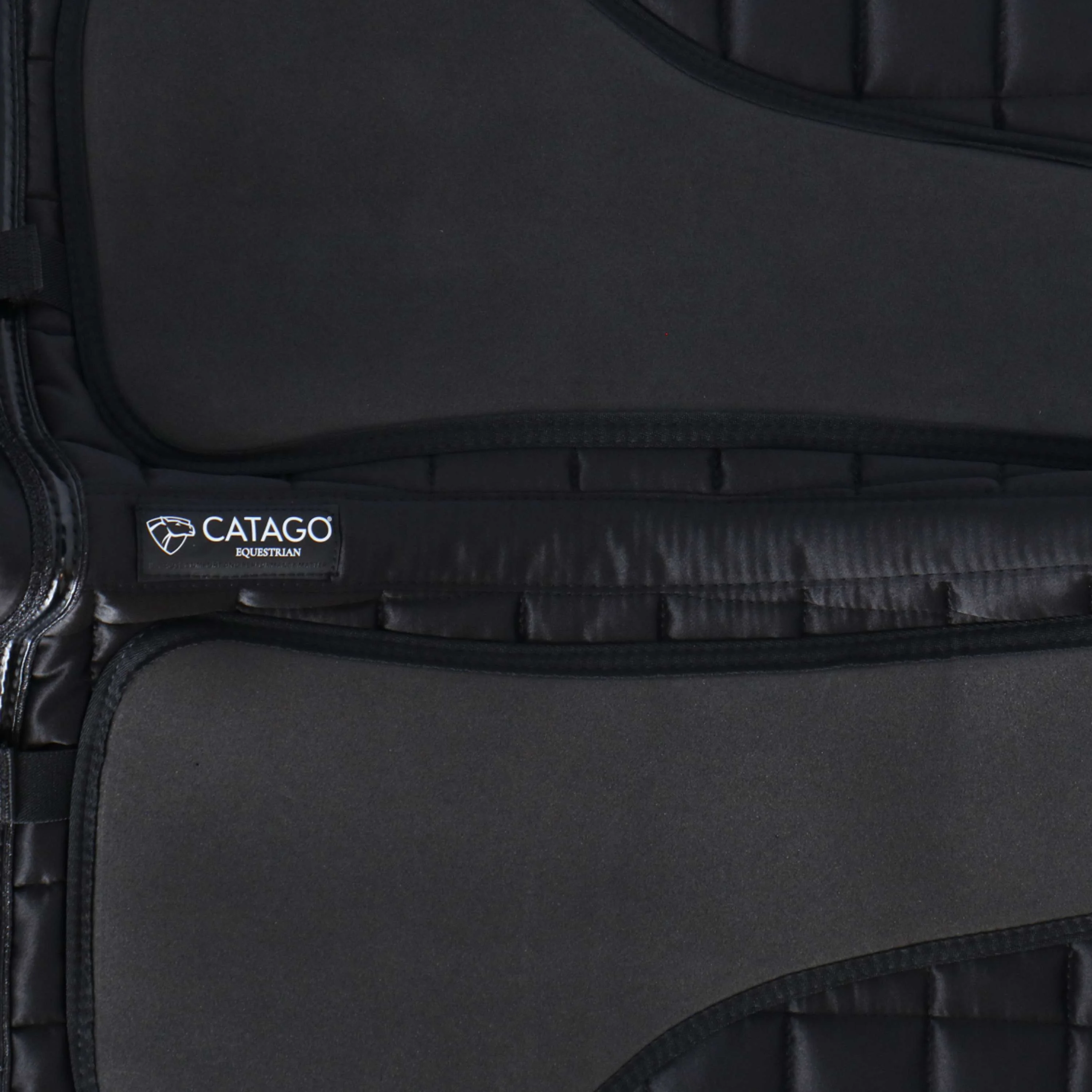 Catago Tapis de Selle FIR-Tech Elegant Néoprène Islandais Noir - Image 4