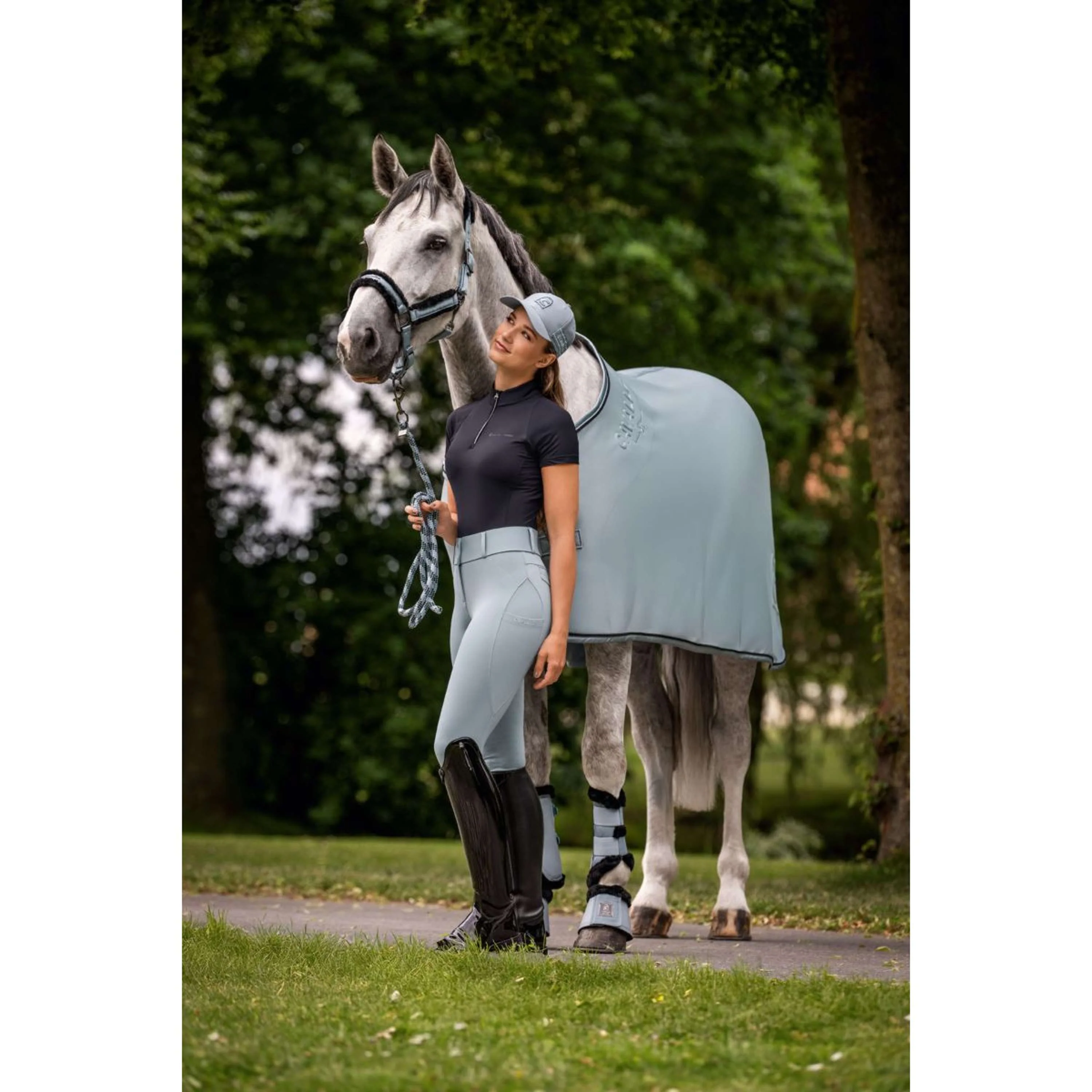 Cavallo Casquette CavalCap Soft Aqua - Image 2