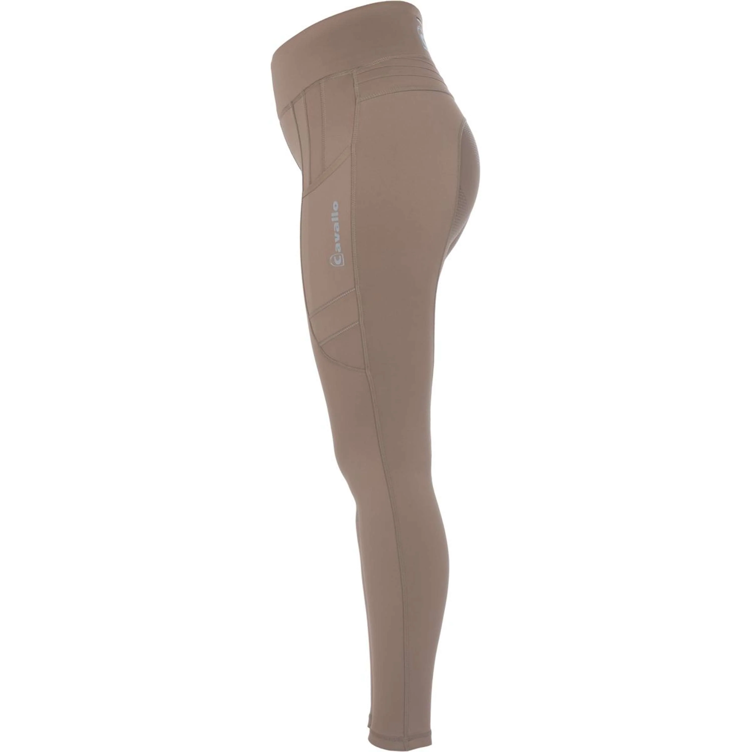 Cavallo Legging d'Équitation CavalLin Grip RL Full Grip Mocha Latte - Image 3