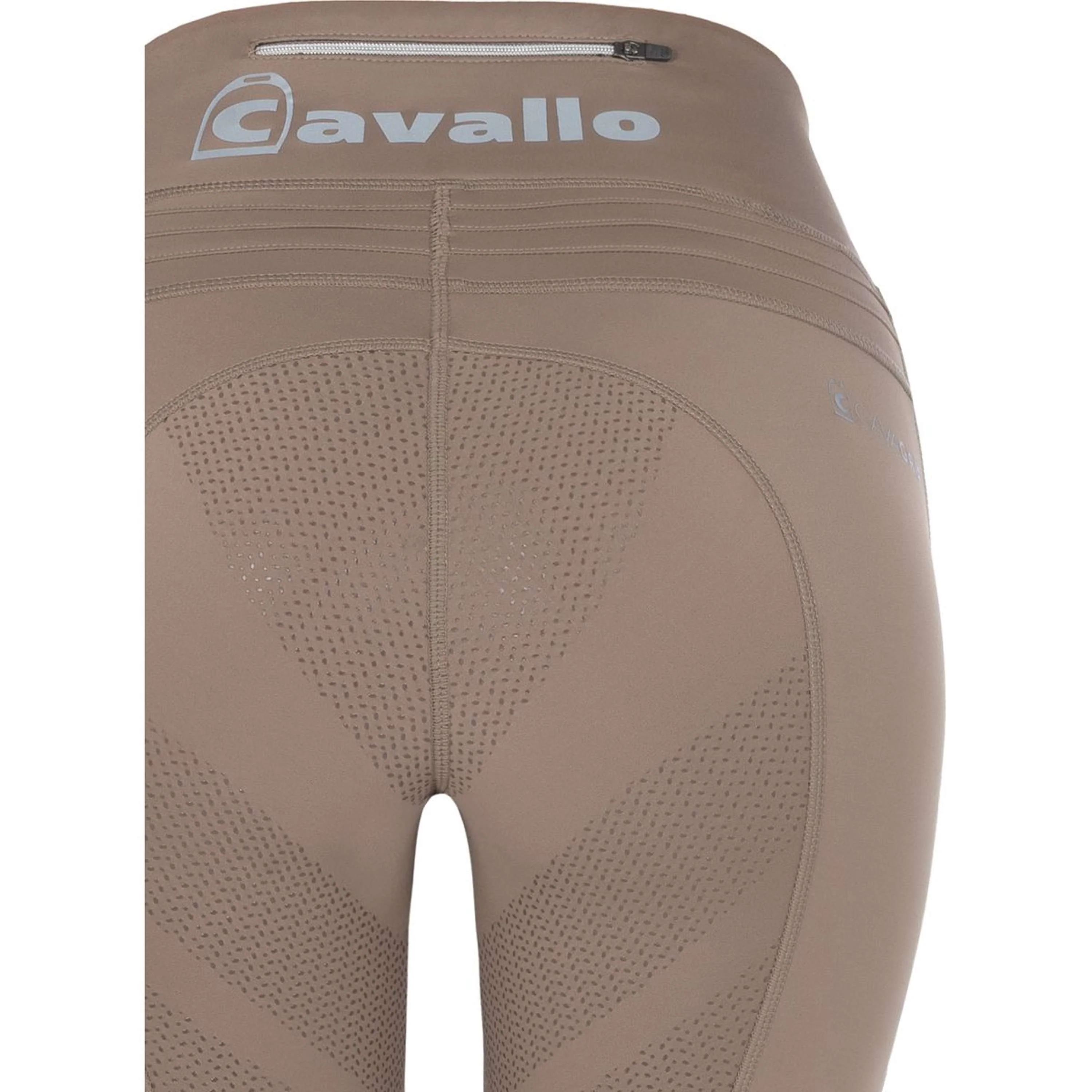 Cavallo Legging d'Équitation CavalLin Grip RL Full Grip Mocha Latte - Image 5