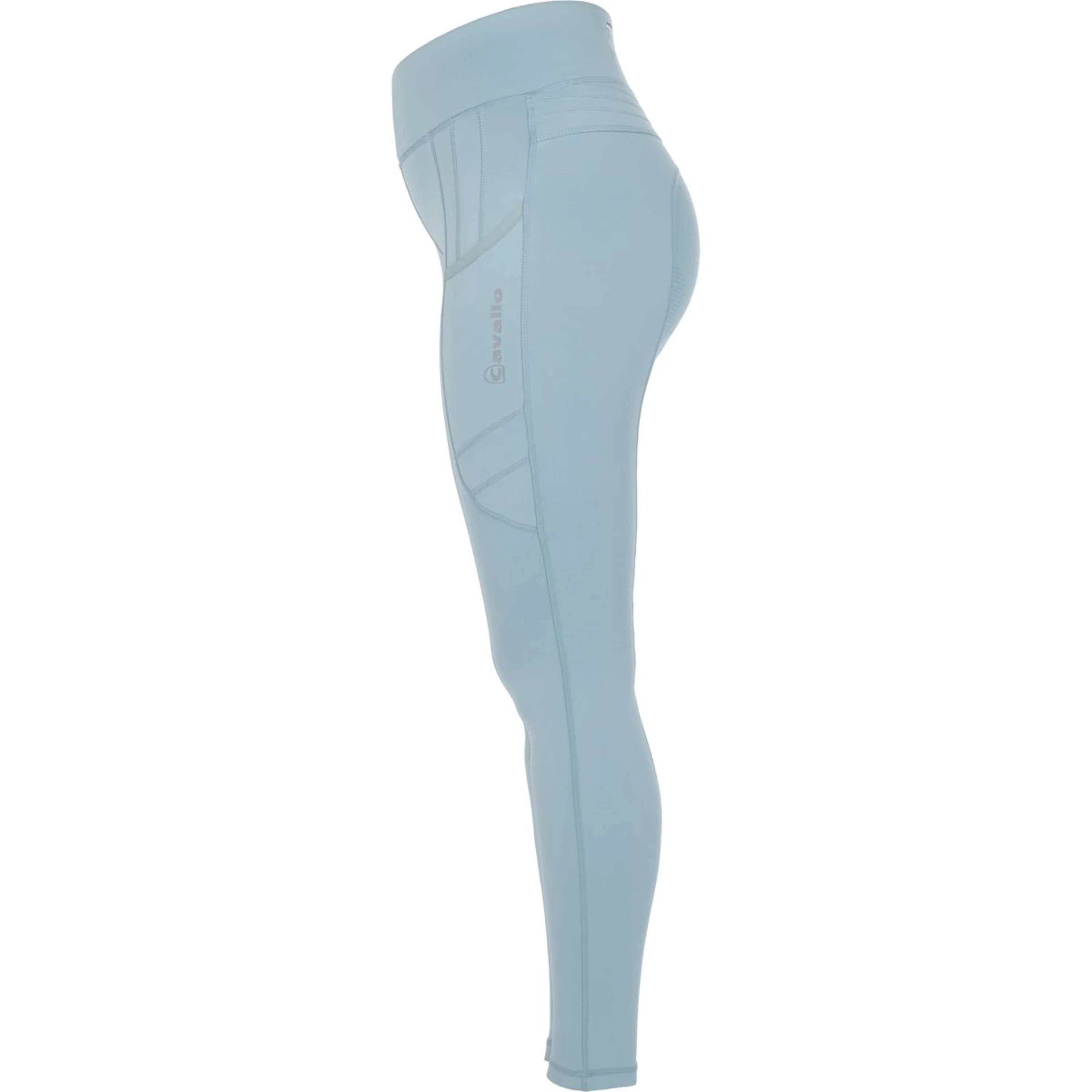 Cavallo Legging d'Équitation CavalLin Grip RL Full Grip Soft Aqua - Image 3