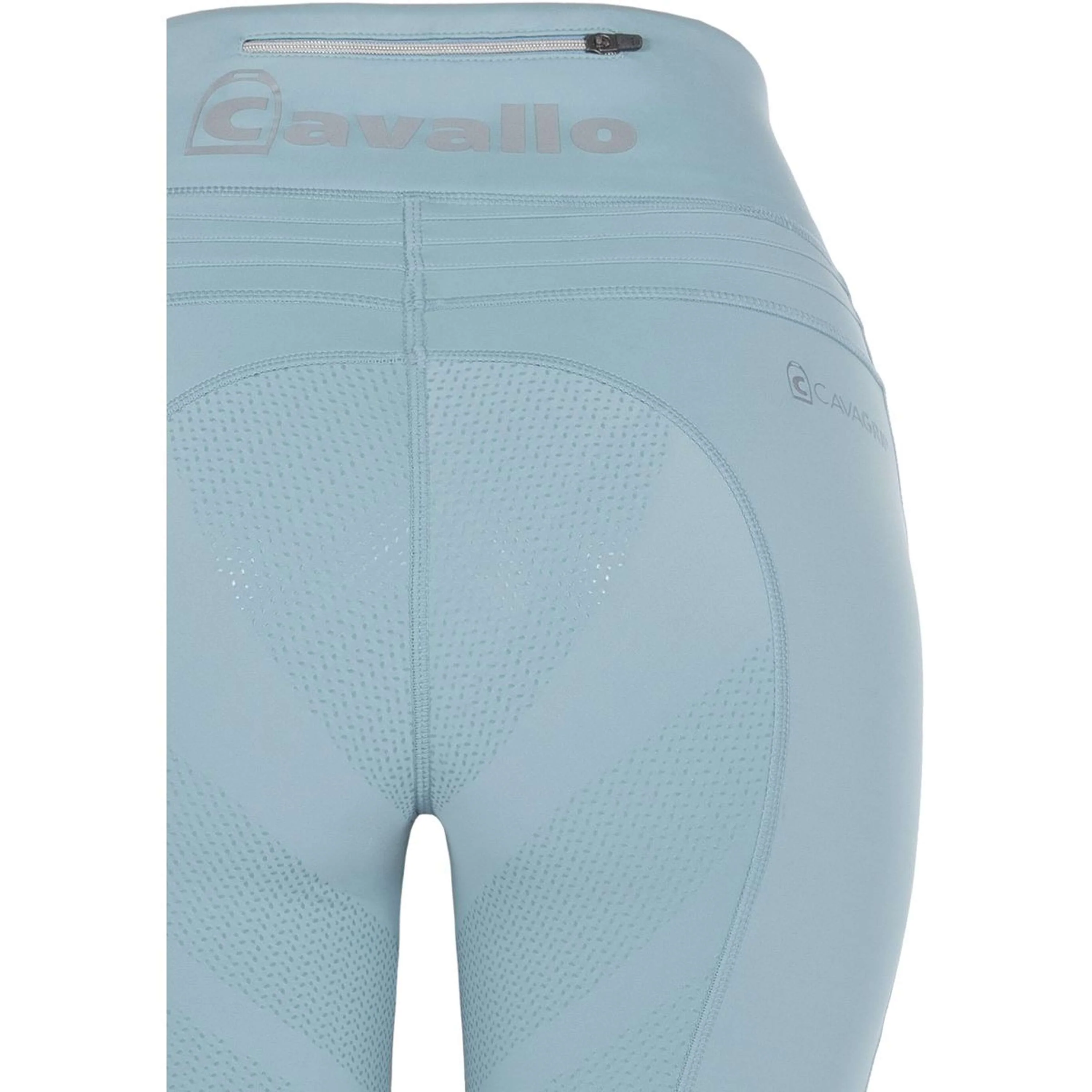 Cavallo Legging d'Équitation CavalLin Grip RL Full Grip Soft Aqua - Image 5