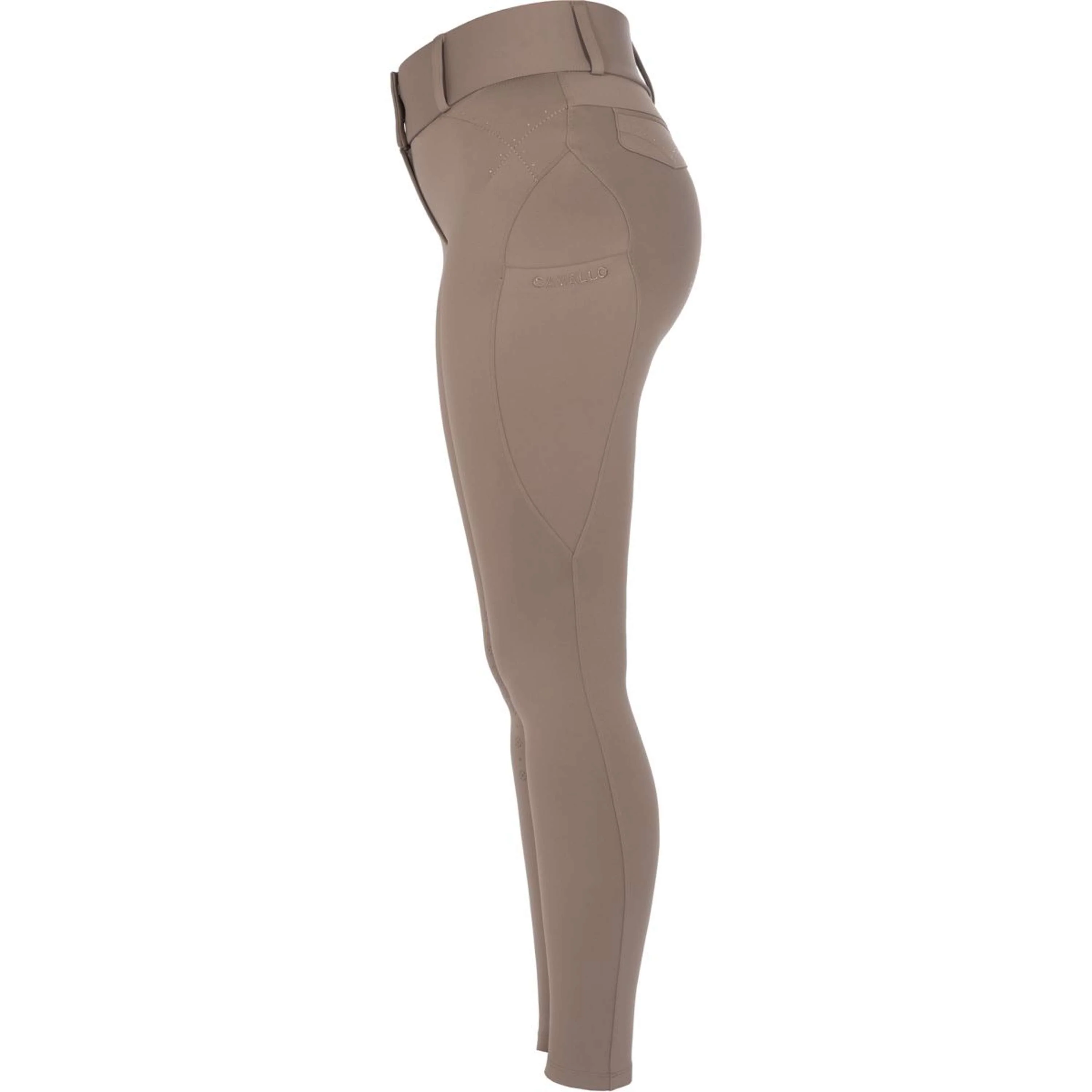 Cavallo Pantalon d'Équitation CavalCandera Grip Mobile Full Grip Mocha Latte - Image 3