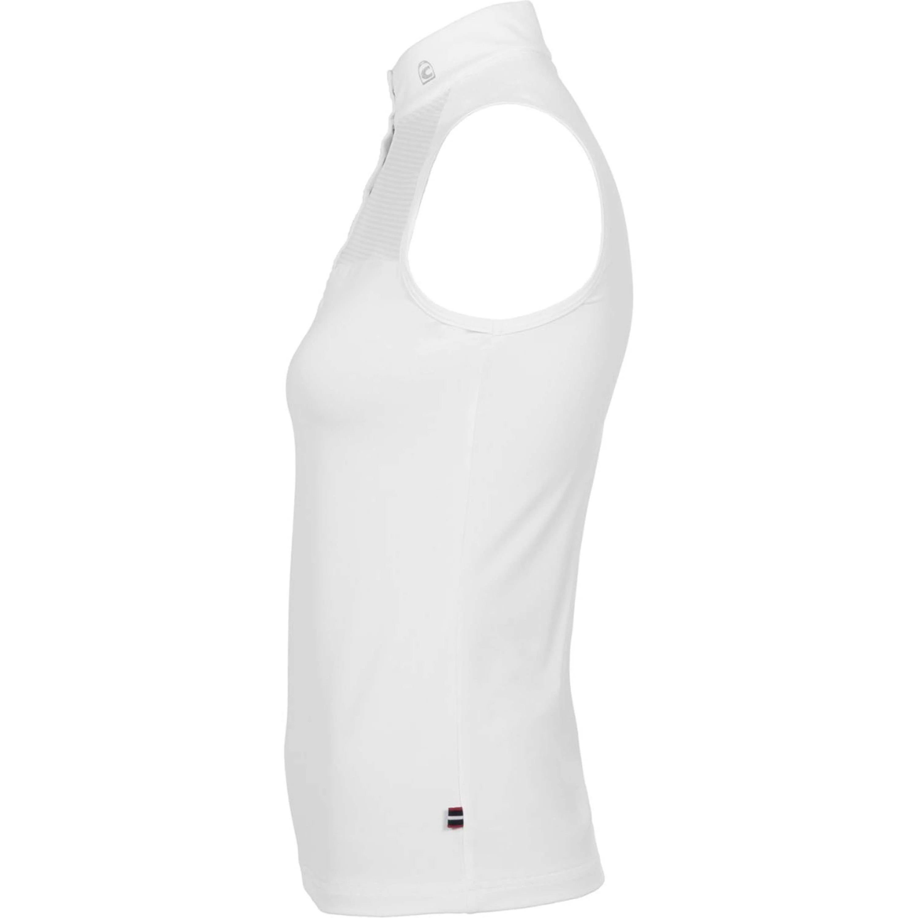 Cavallo T-shirt de Concours CavalBaila Sans Manche Blanc - Image 3