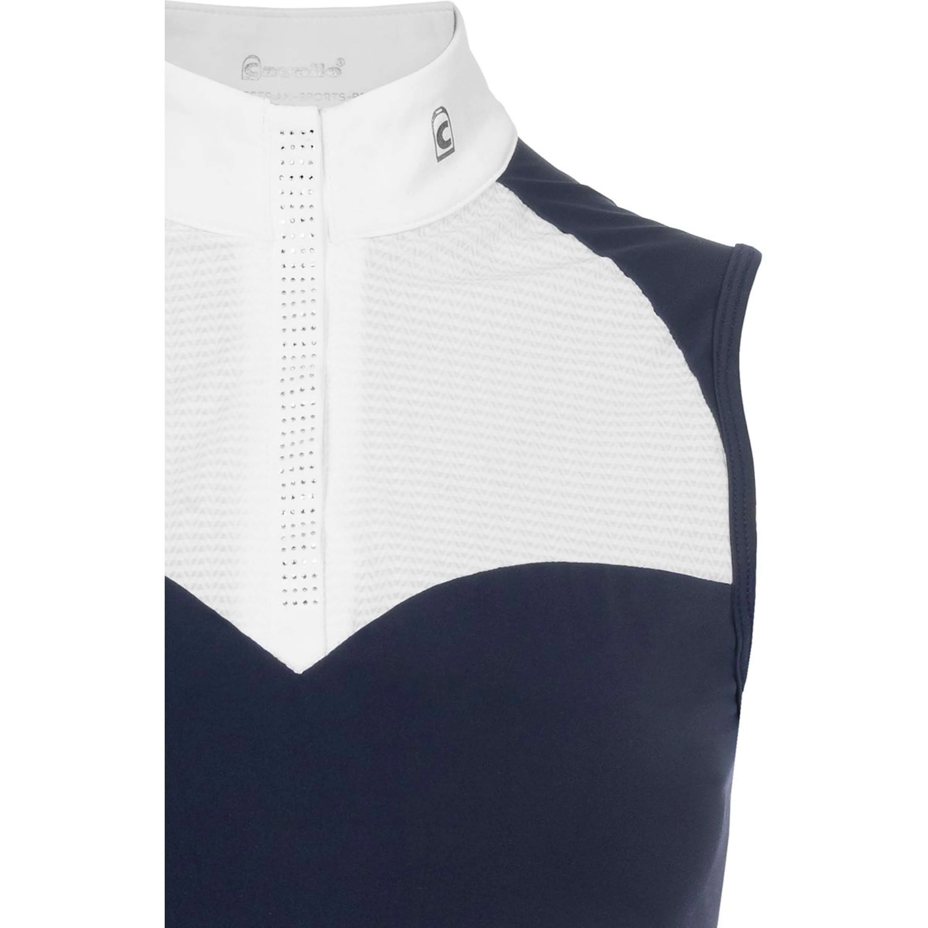 Cavallo T-shirt de Concours CavalBaila Sans Manche Bleu foncé - Image 4