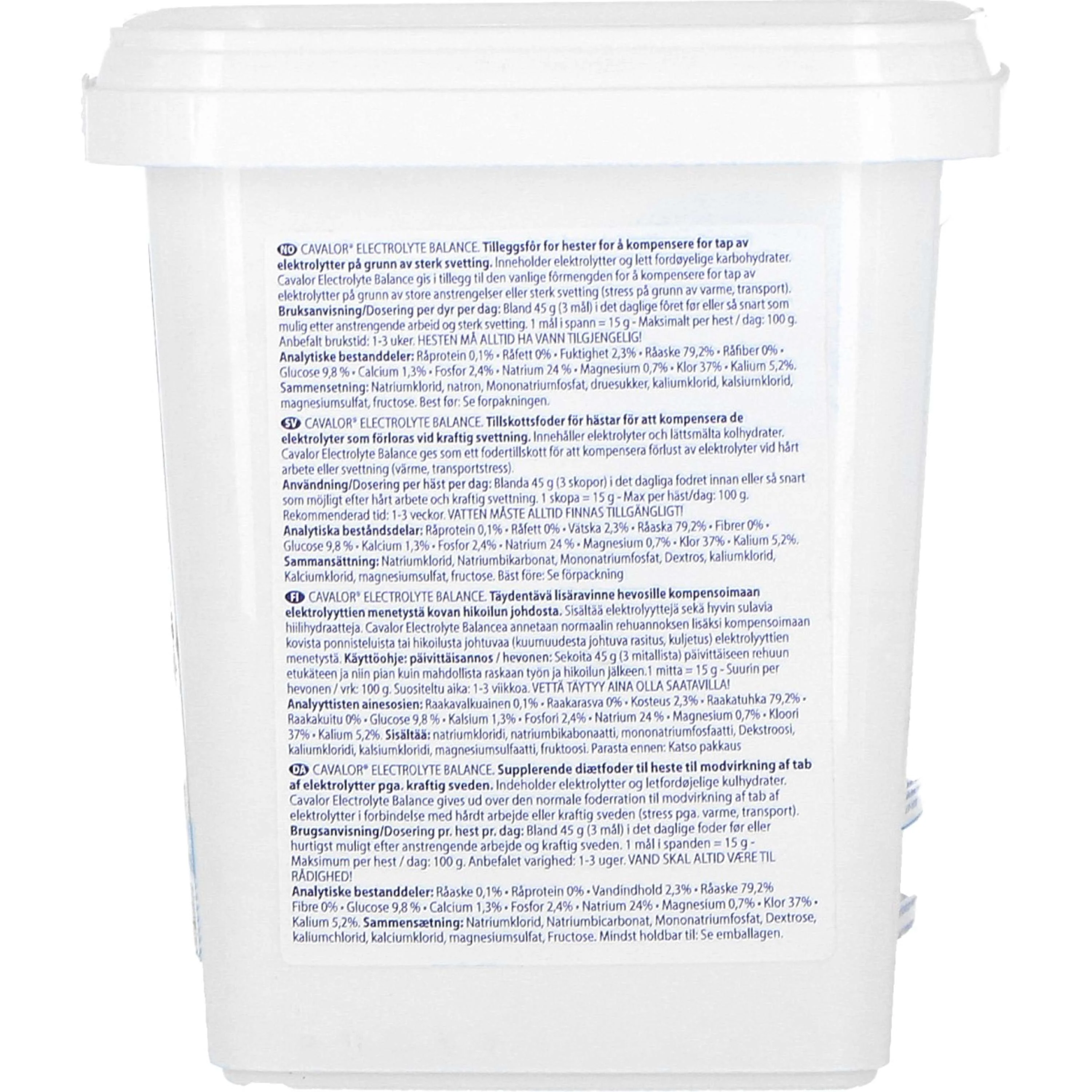 Cavalor Electrolytes Electolyte Balance - Image 4