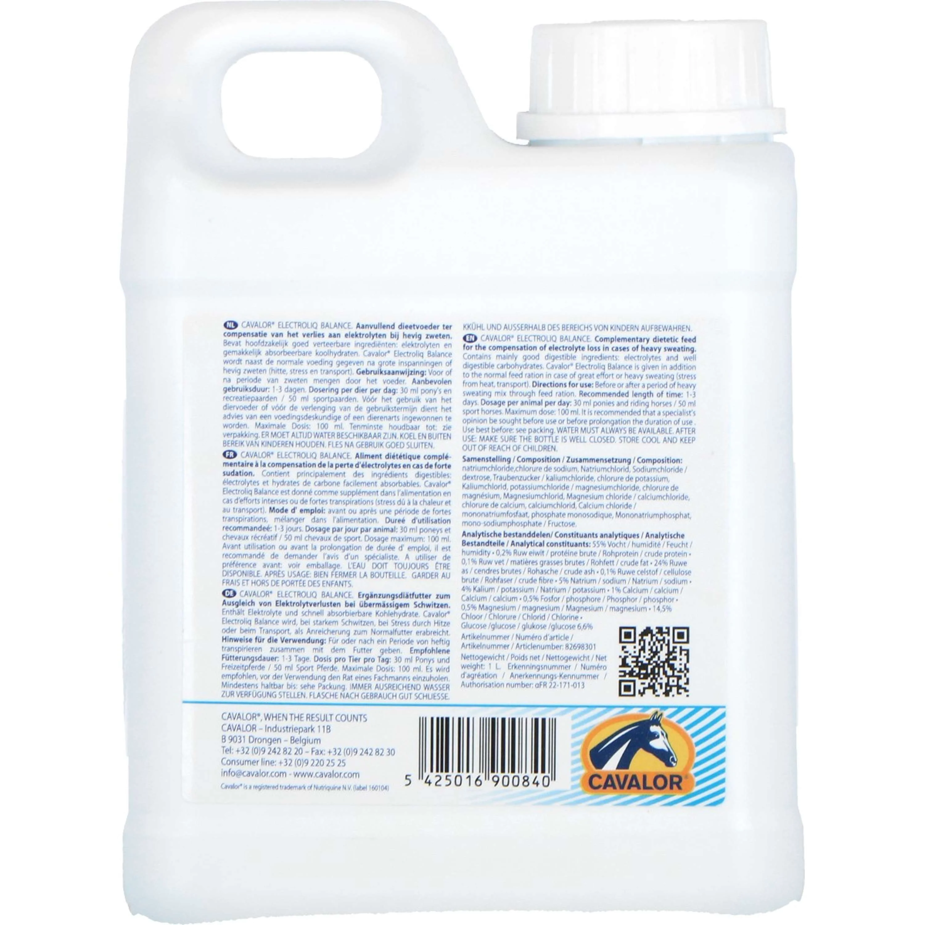 Cavalor Electrolytes Electroliq Balance - Image 3