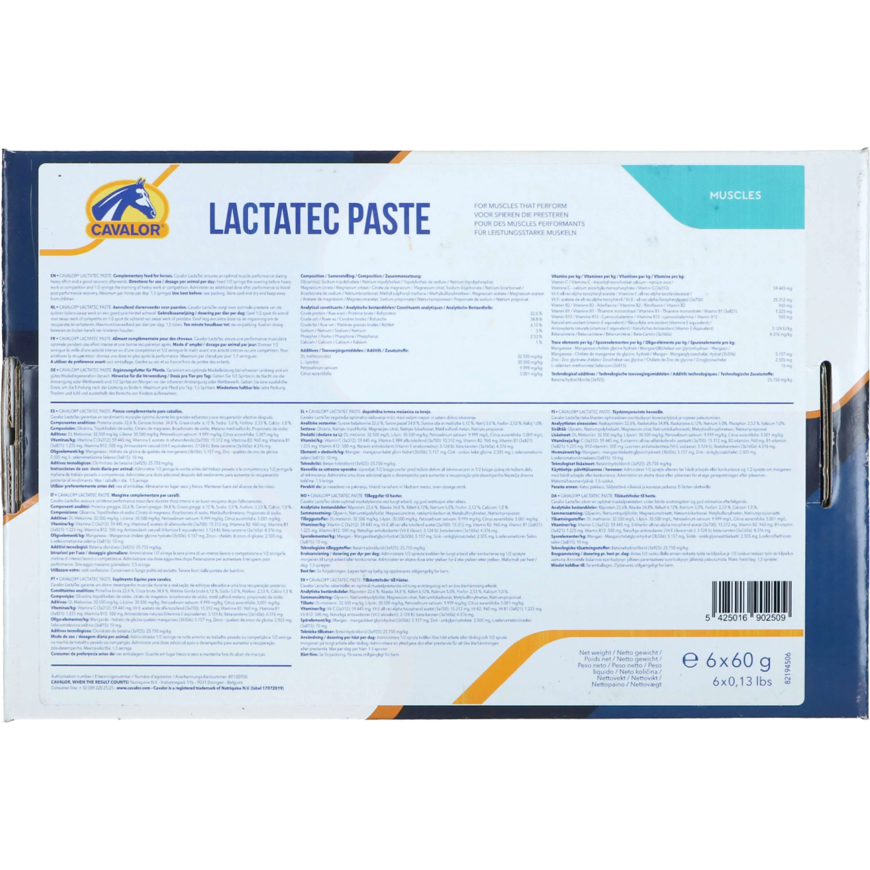 Cavalor Lactatec Paste - Image 2