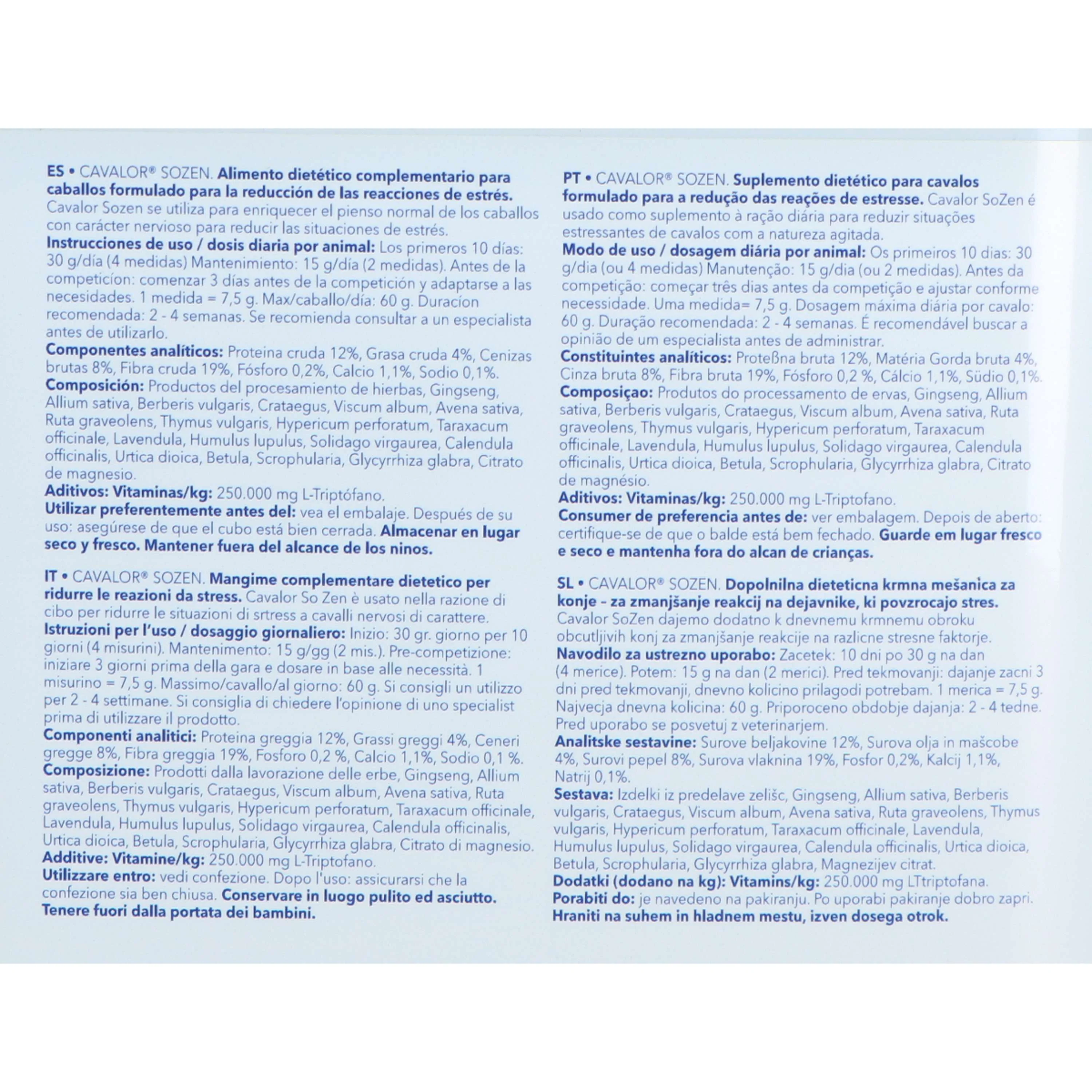 Cavalor Produit Calmant SoZen - Image 5